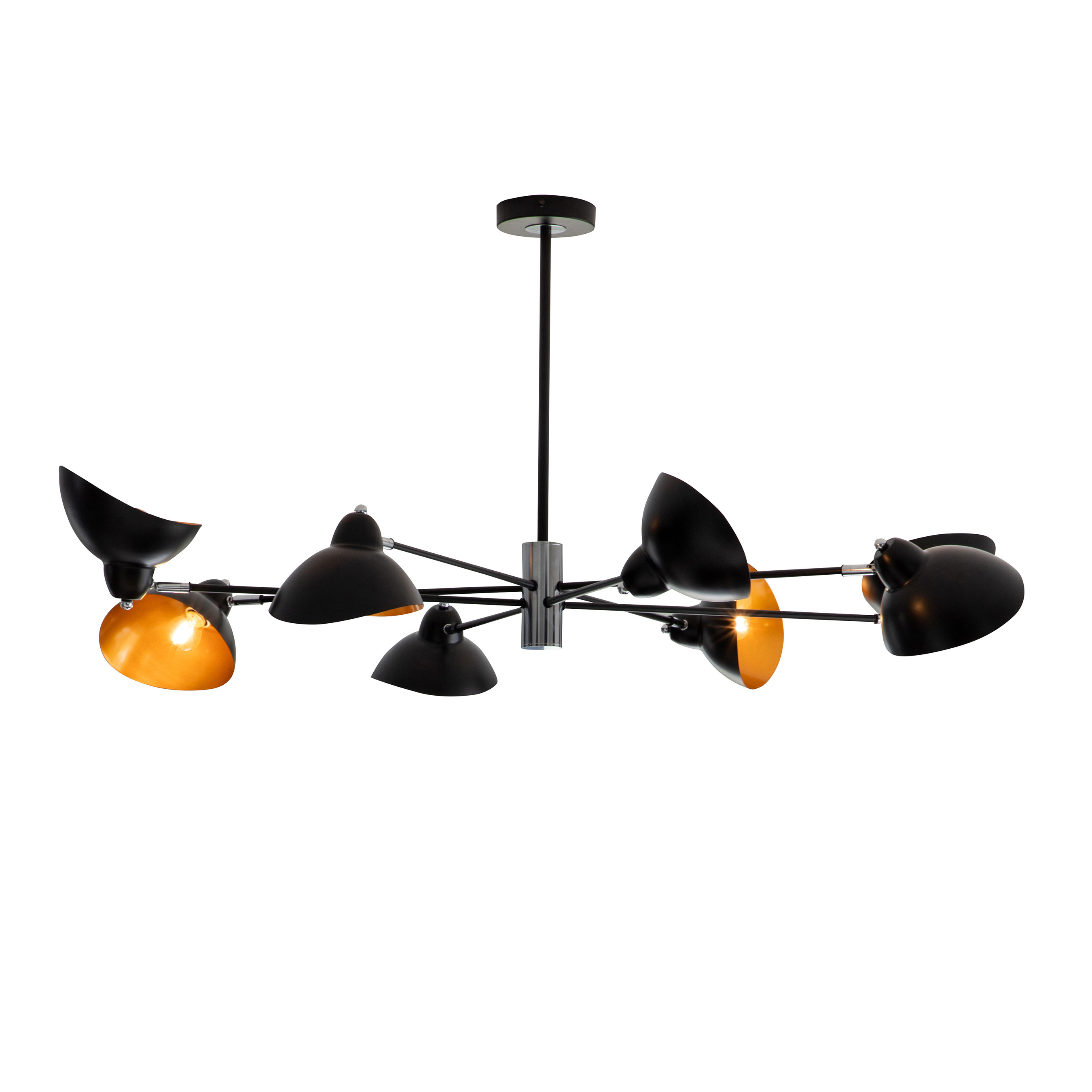 Taklampa Venture Home Emilio 8L