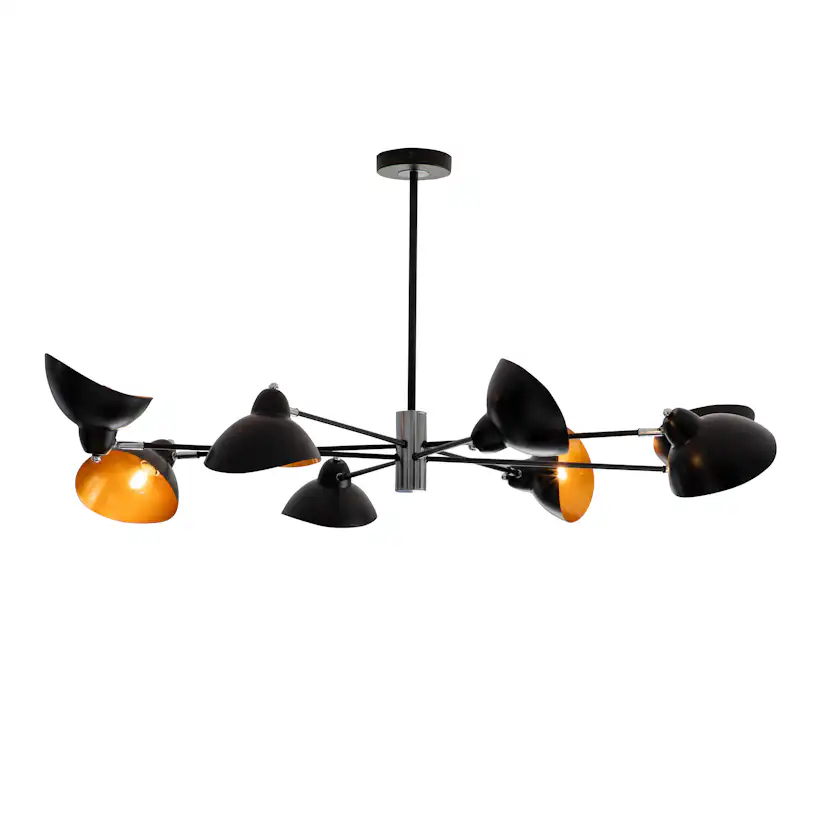 Taklampa Venture Home Emilio 8L