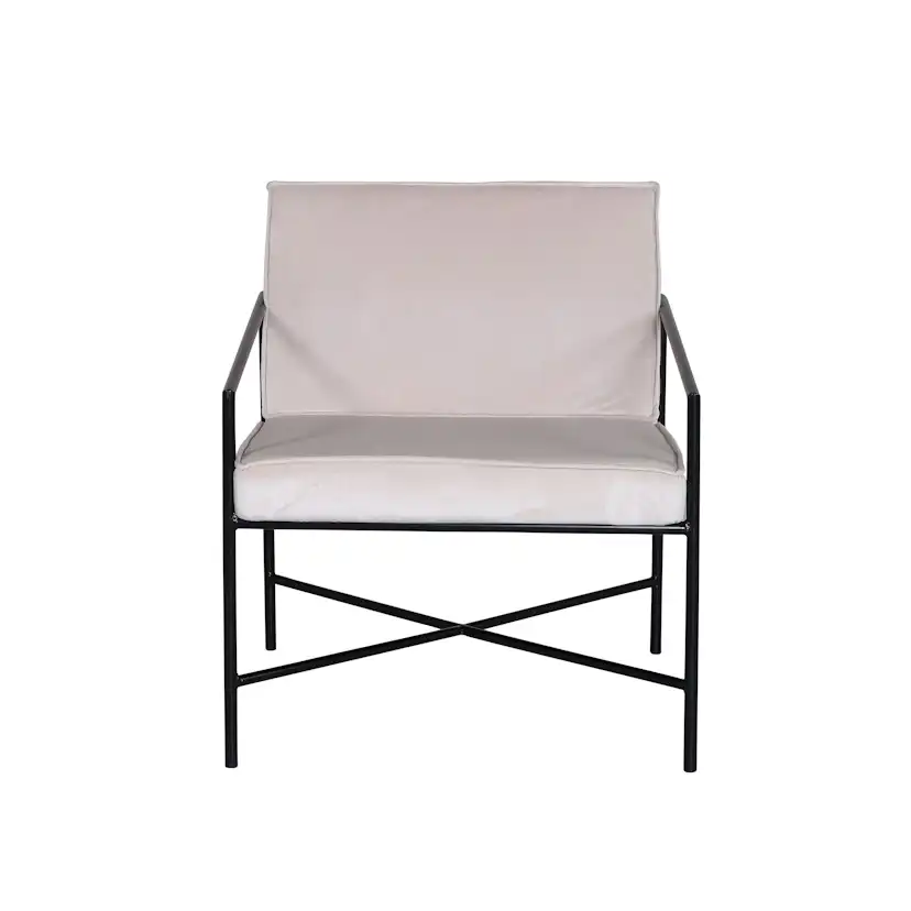 Fåtölj Venture Home Rakel Sammet