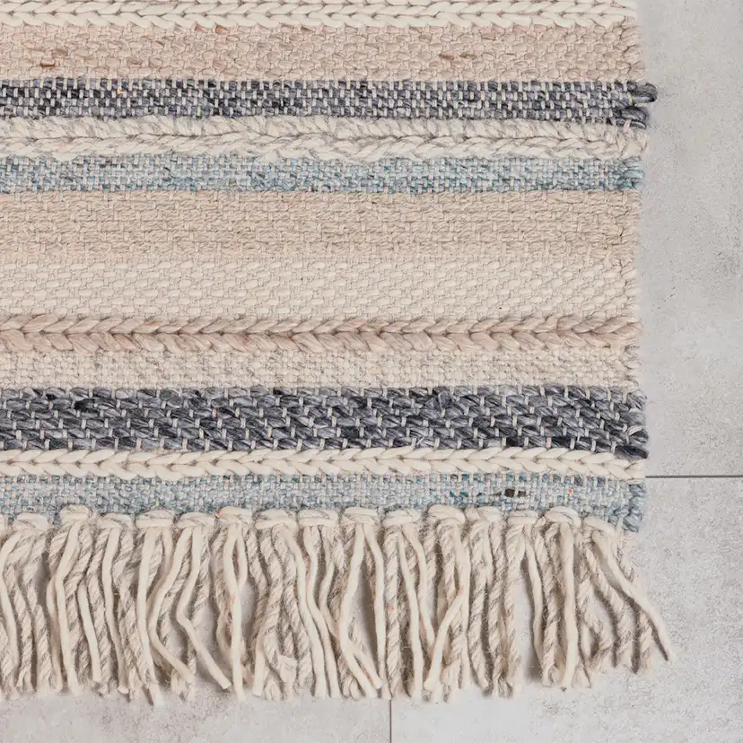 Handvävd Matta Venture Home Gudha Ull