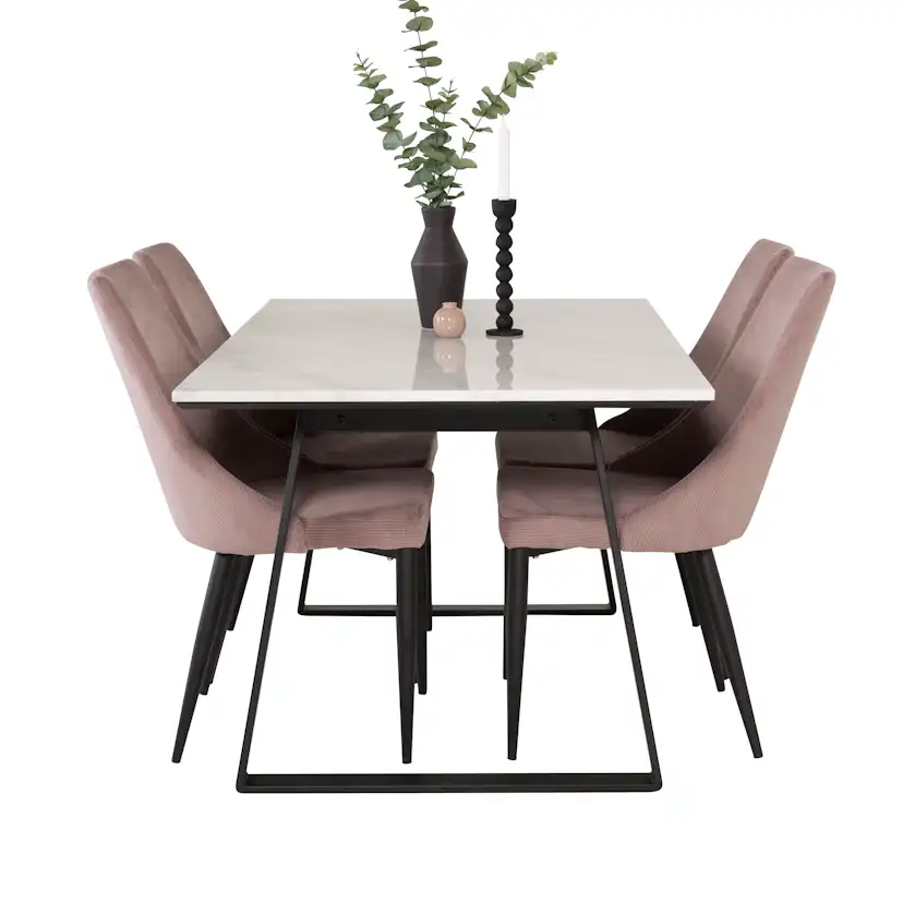 Matgrupp Venture Home Estelle 140 med 4 Laura Stolar ManchEstelle