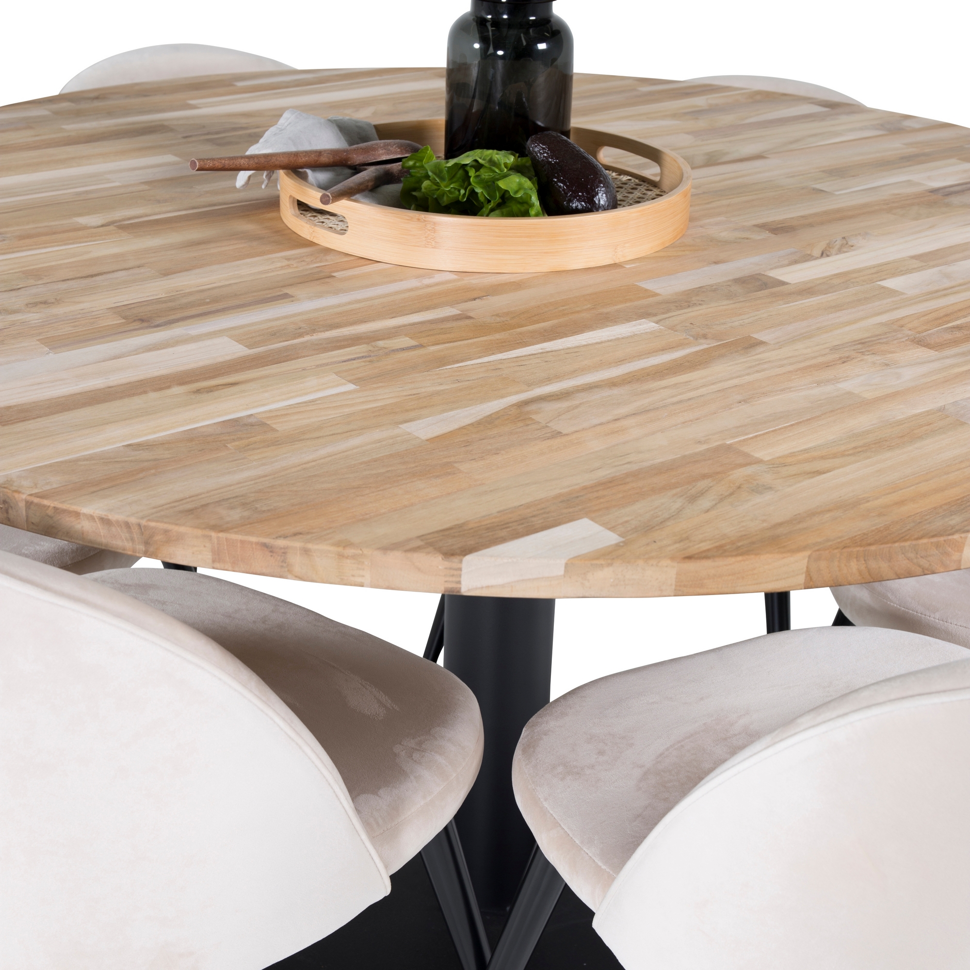 Matgrupp Venture Home Cornelia med 6 Valentina Stolar