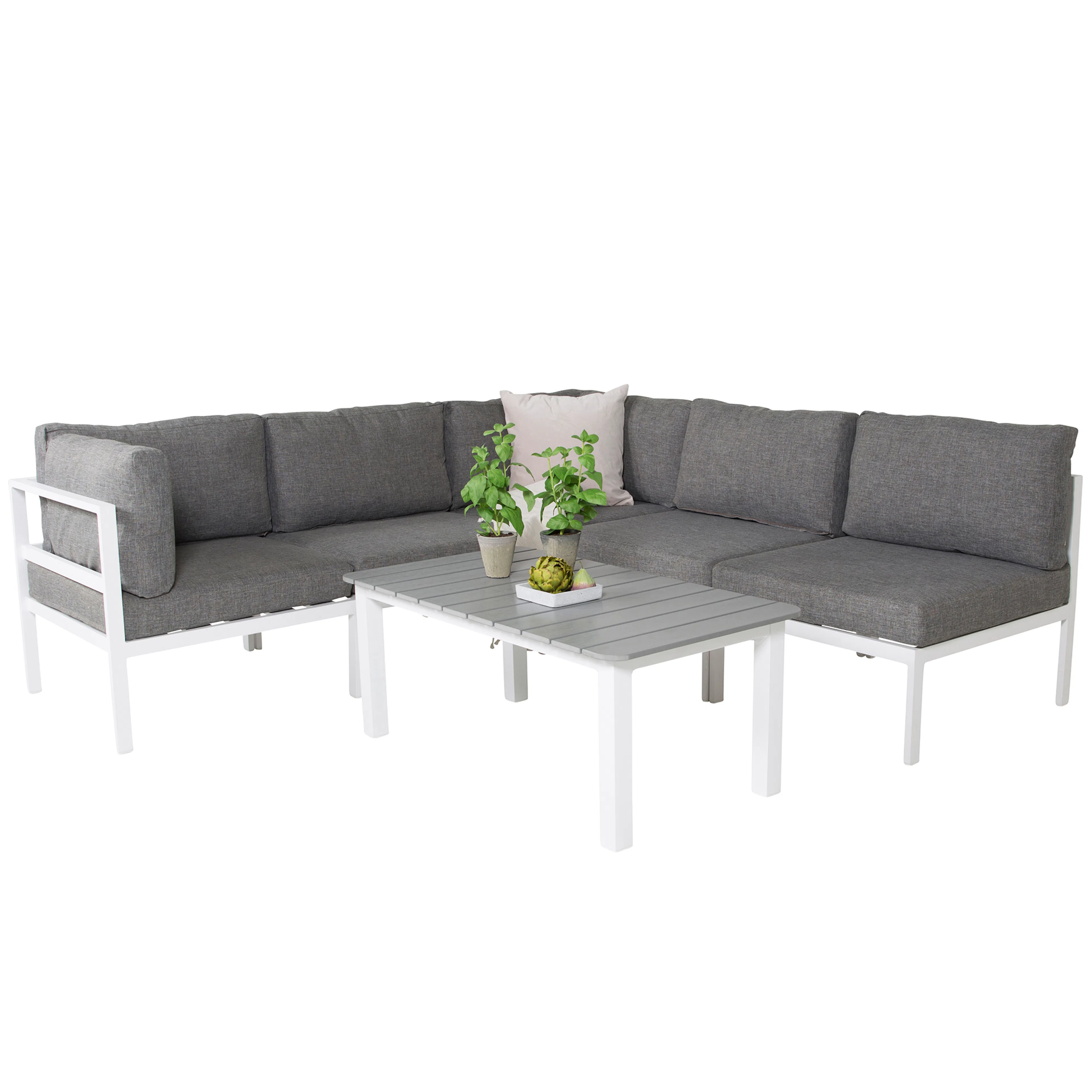 Loungegrupp Venture Home Copacabana med Parma Bord Utomhus