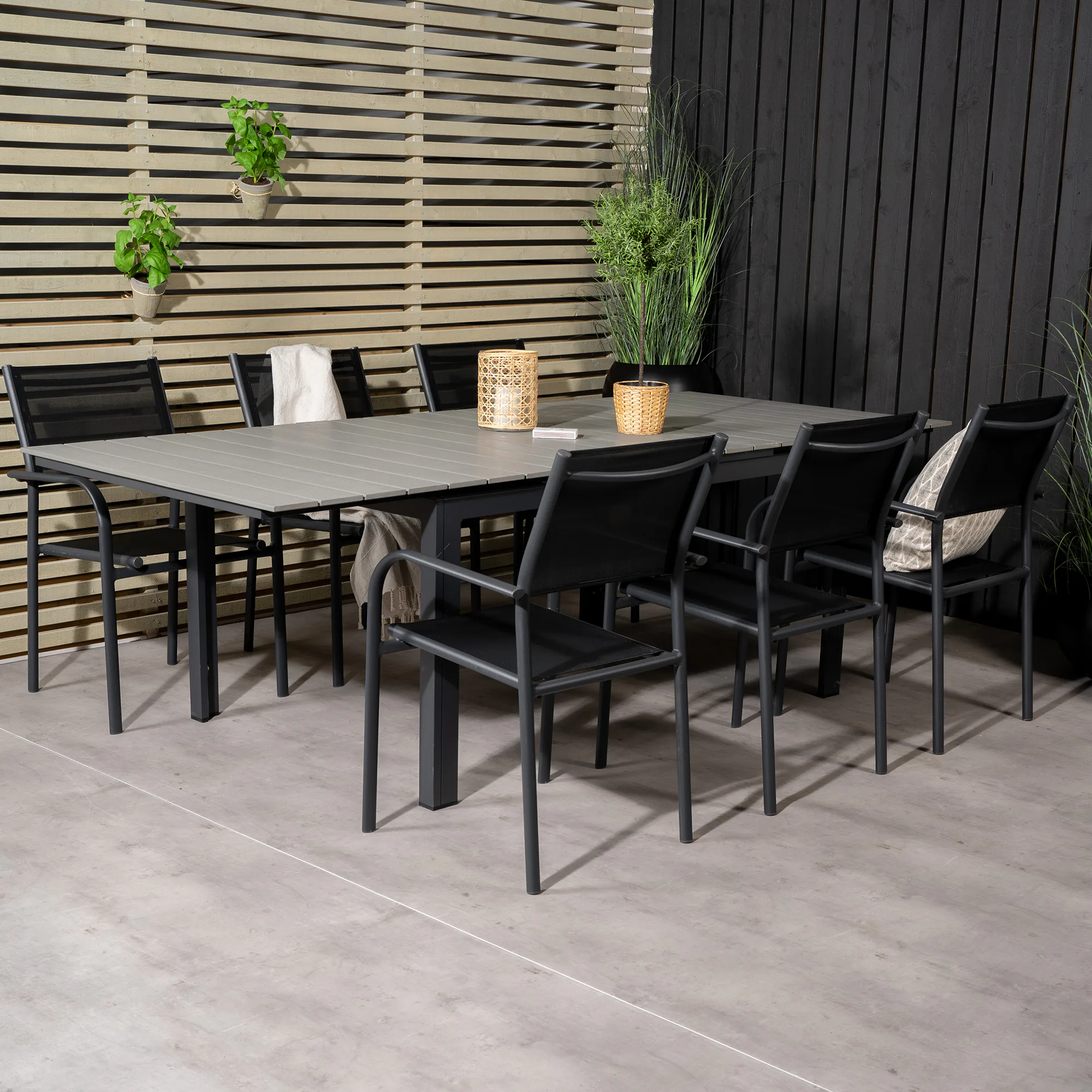 Matgrupp Venture Home Lova 160/240 med 6 Siri Matstolar