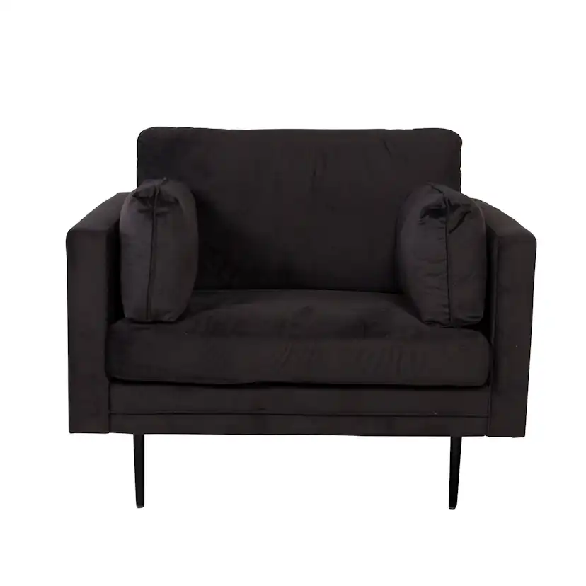 Fåtölj Venture Home Boom Sammet