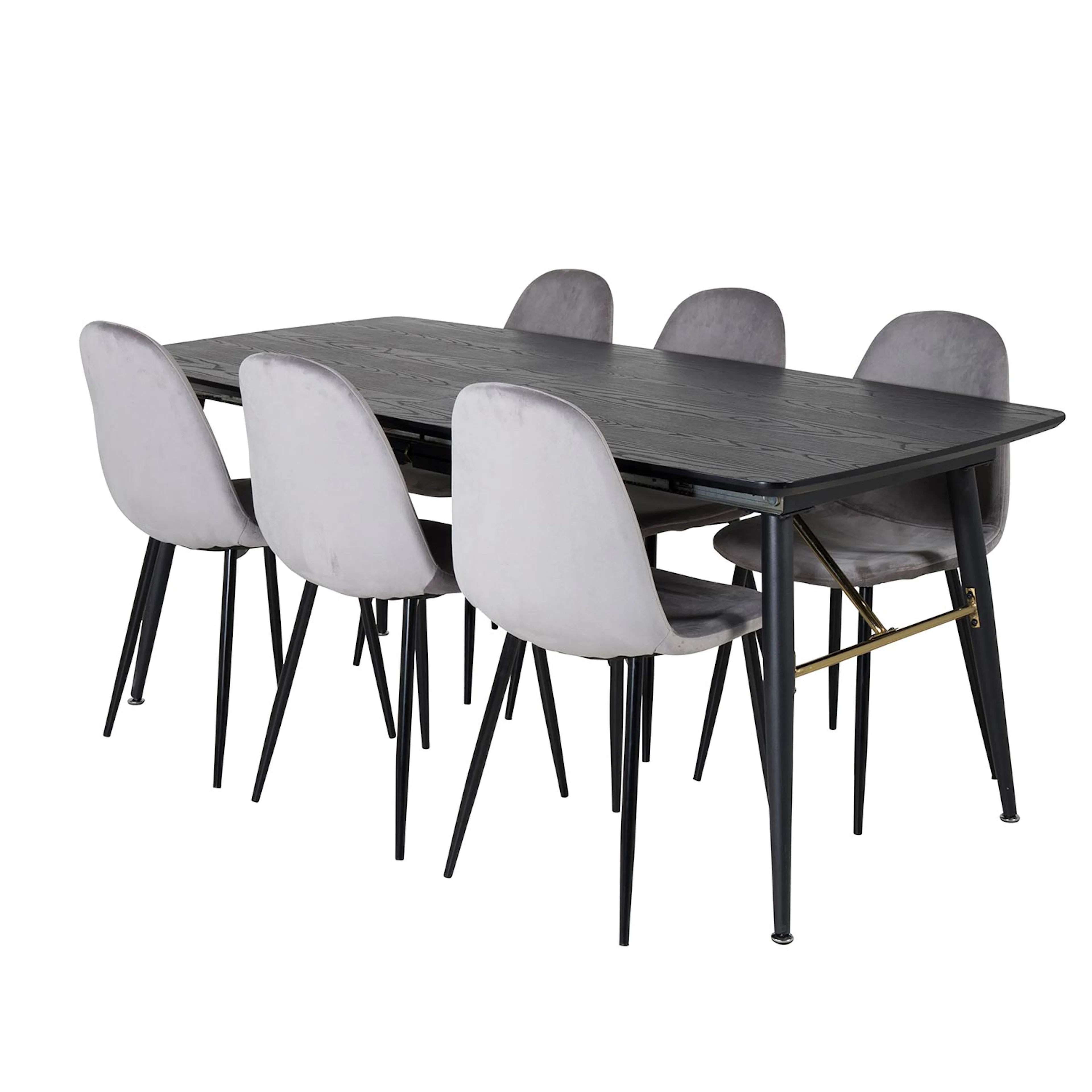 Matgrupp Venture Home Gold med 6 Polar Stolar