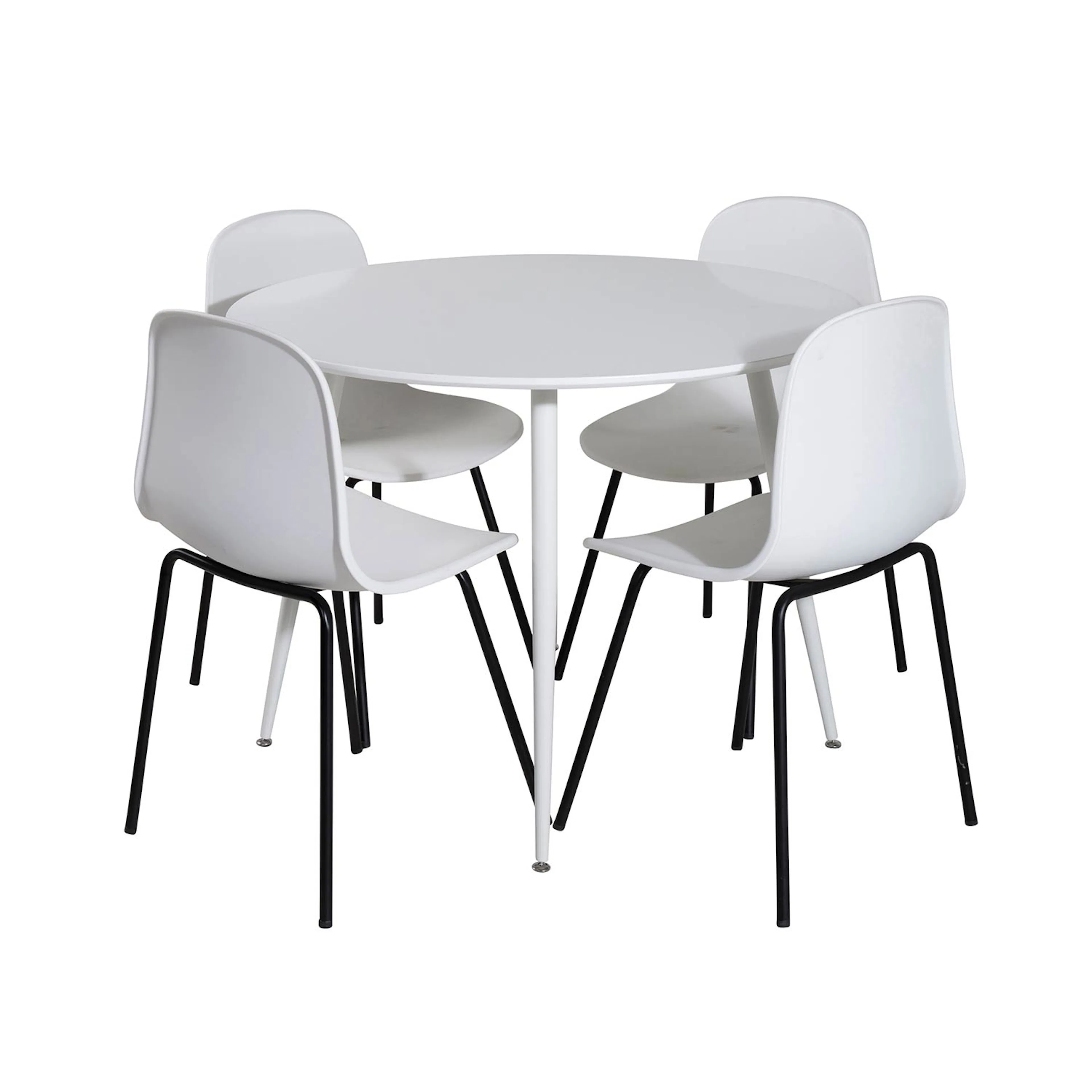 Matgrupp Venture Home Plake med 4 Ardi Stolar Runt