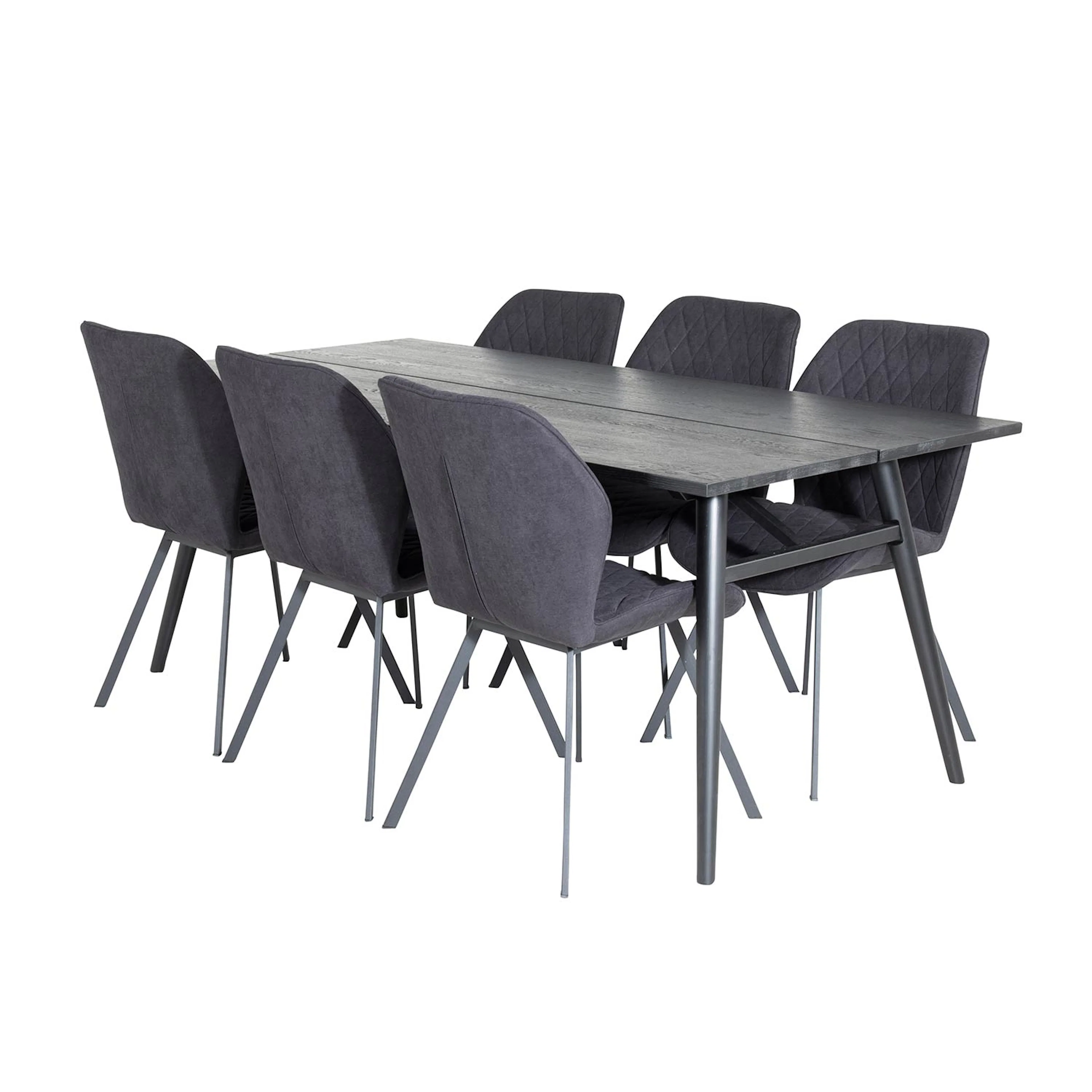 Matgrupp Venture Home Salt med 6 Geneva Stolar