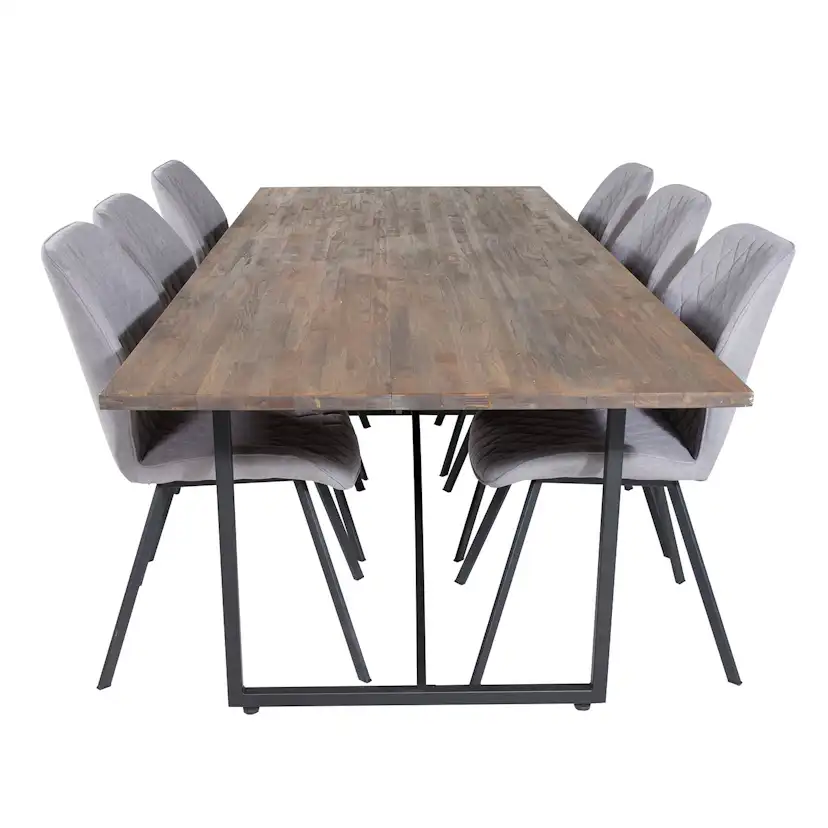 Matgrupp Venture Home Peo med 6 Geneva Stolar