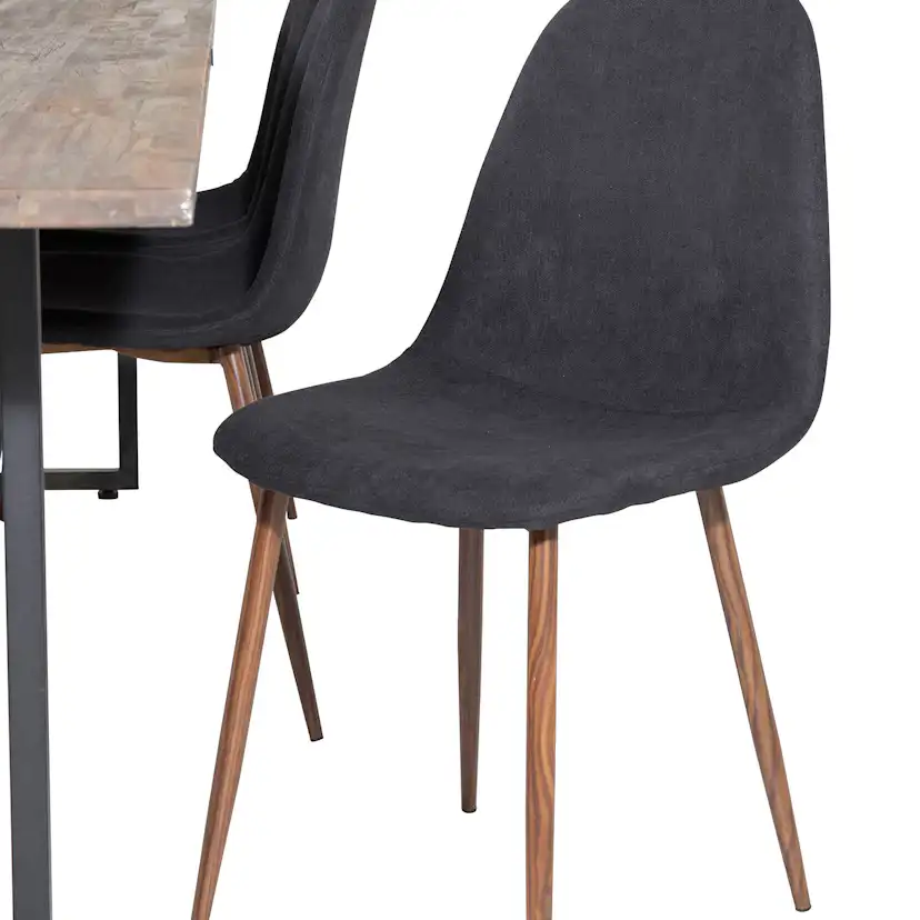 Matgrupp Venture Home Peo med 6 Pobbie Stolar Polyestertyg