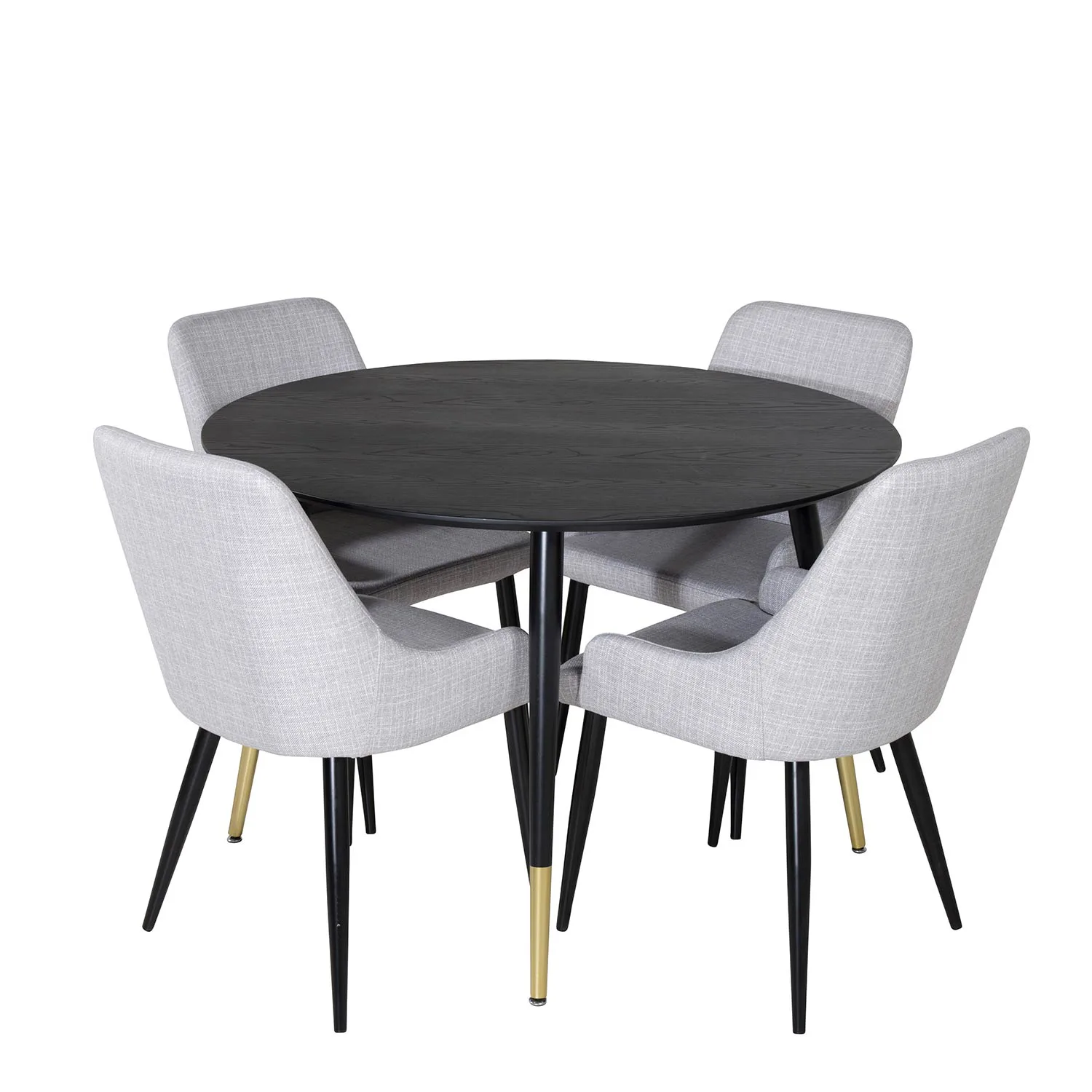 Svart/Mässing/Ljusgrå