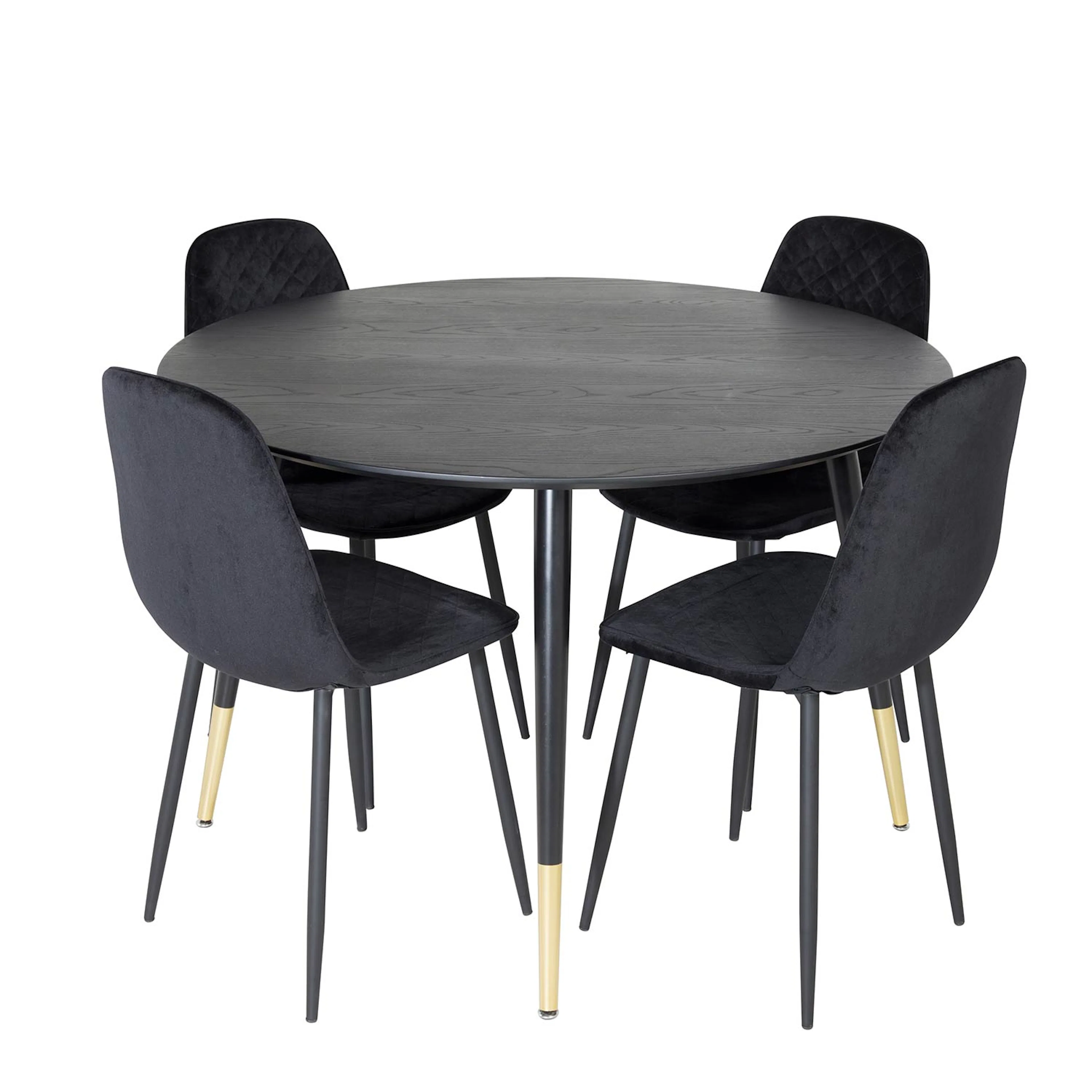 Svart/Mässing/Svart