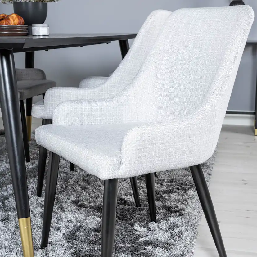 Matgrupp Venture Home Dipp med 6 Plaza Stolar