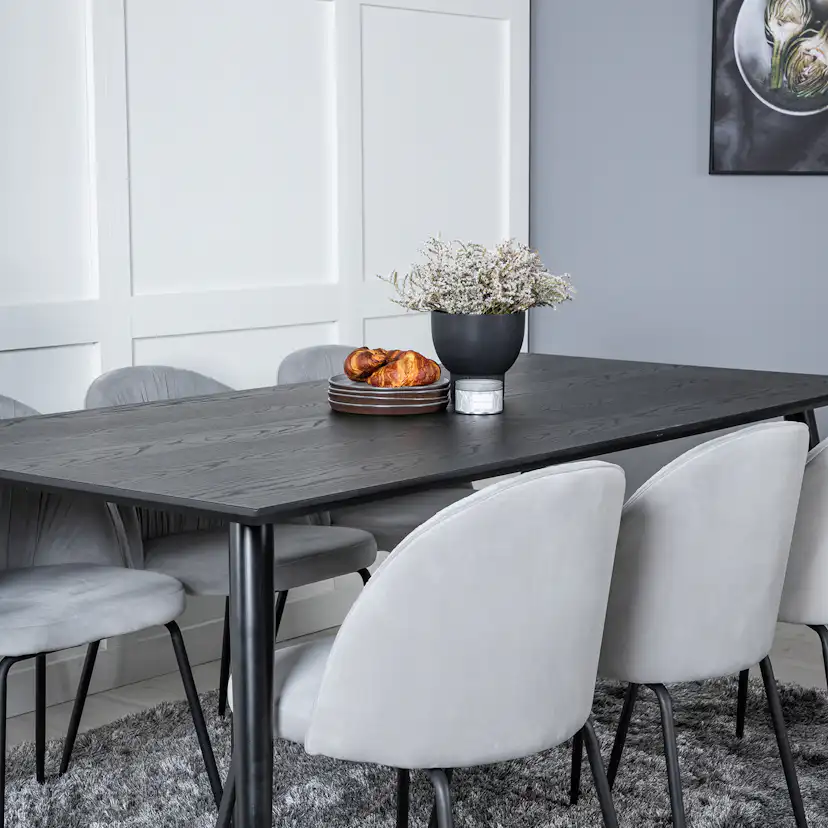 Matgrupp Venture Home Disa med 6 Wrigley Stolar