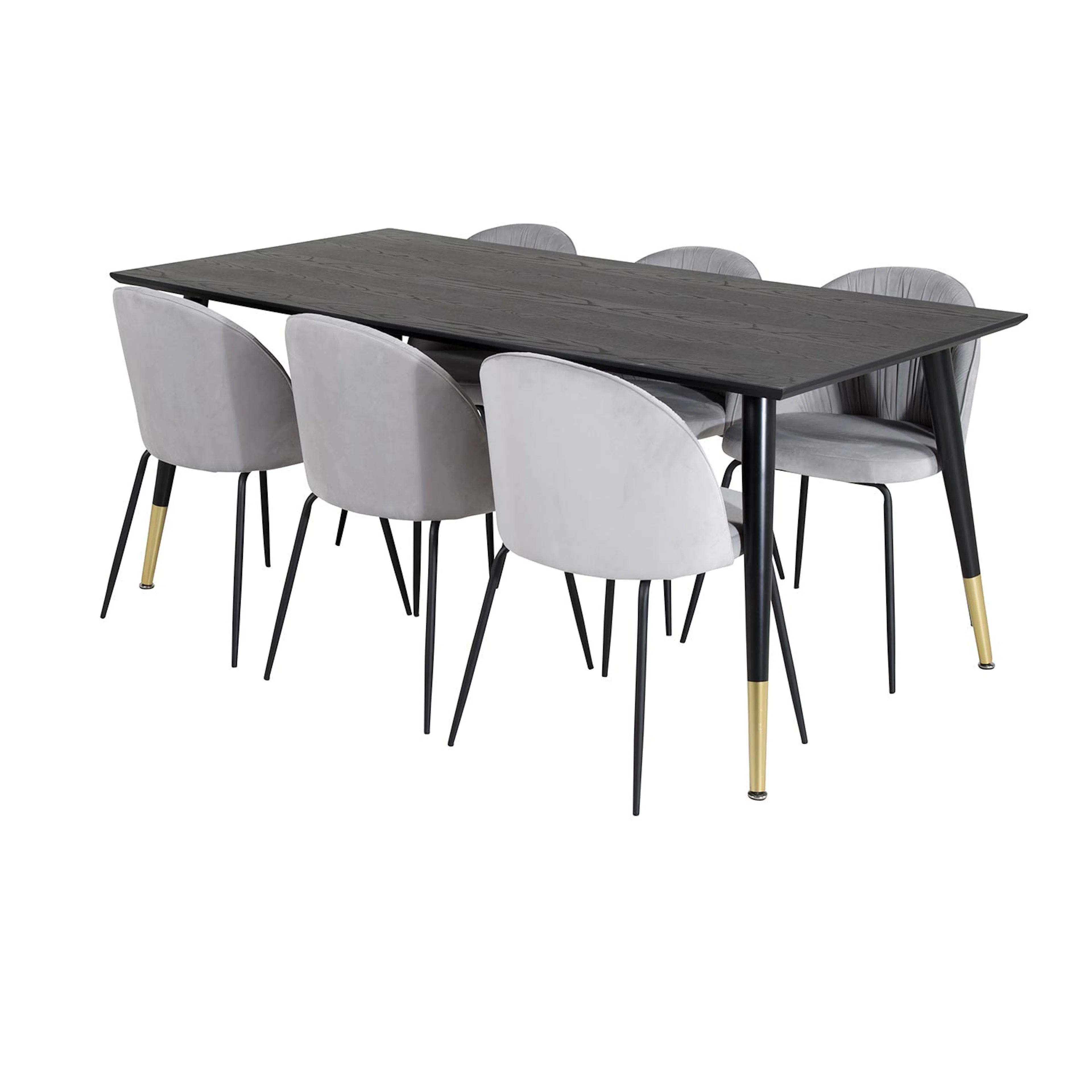 Matgrupp Venture Home Disa med 6 Wrigley Stolar