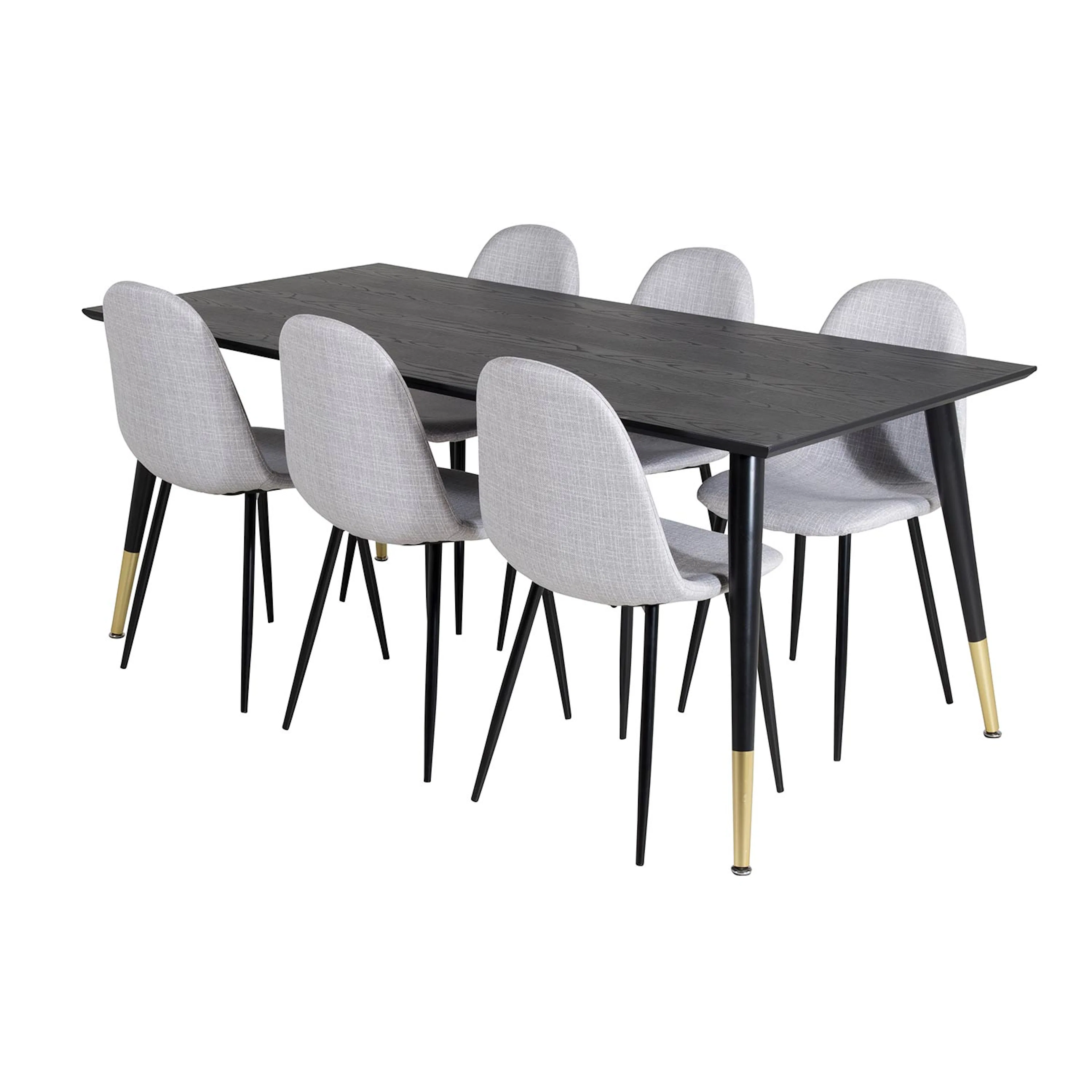 Matgrupp Venture Home Dipp med 6 Polar Stolar