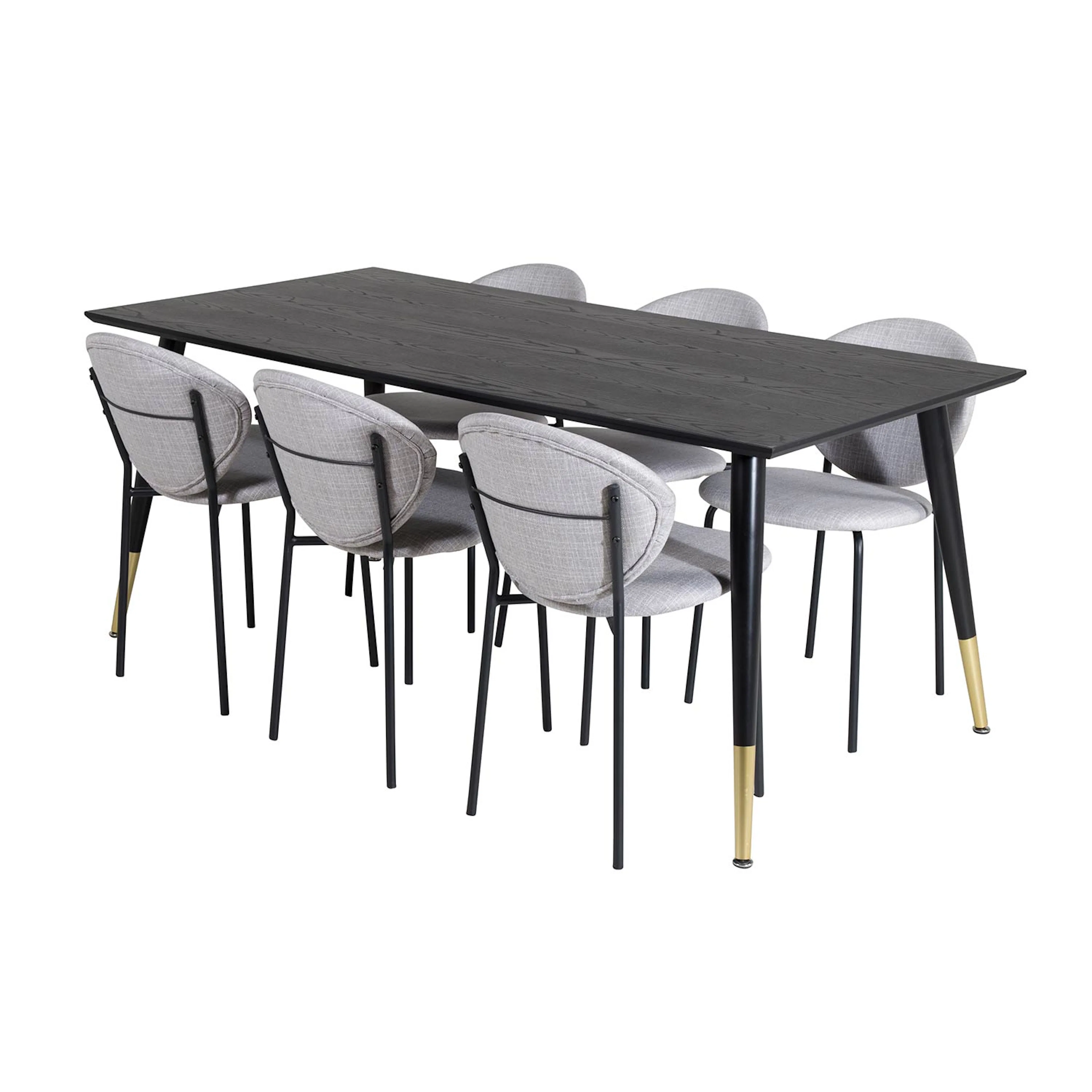 Matgrupp Venture Home Disa med 6 Valor Stolar