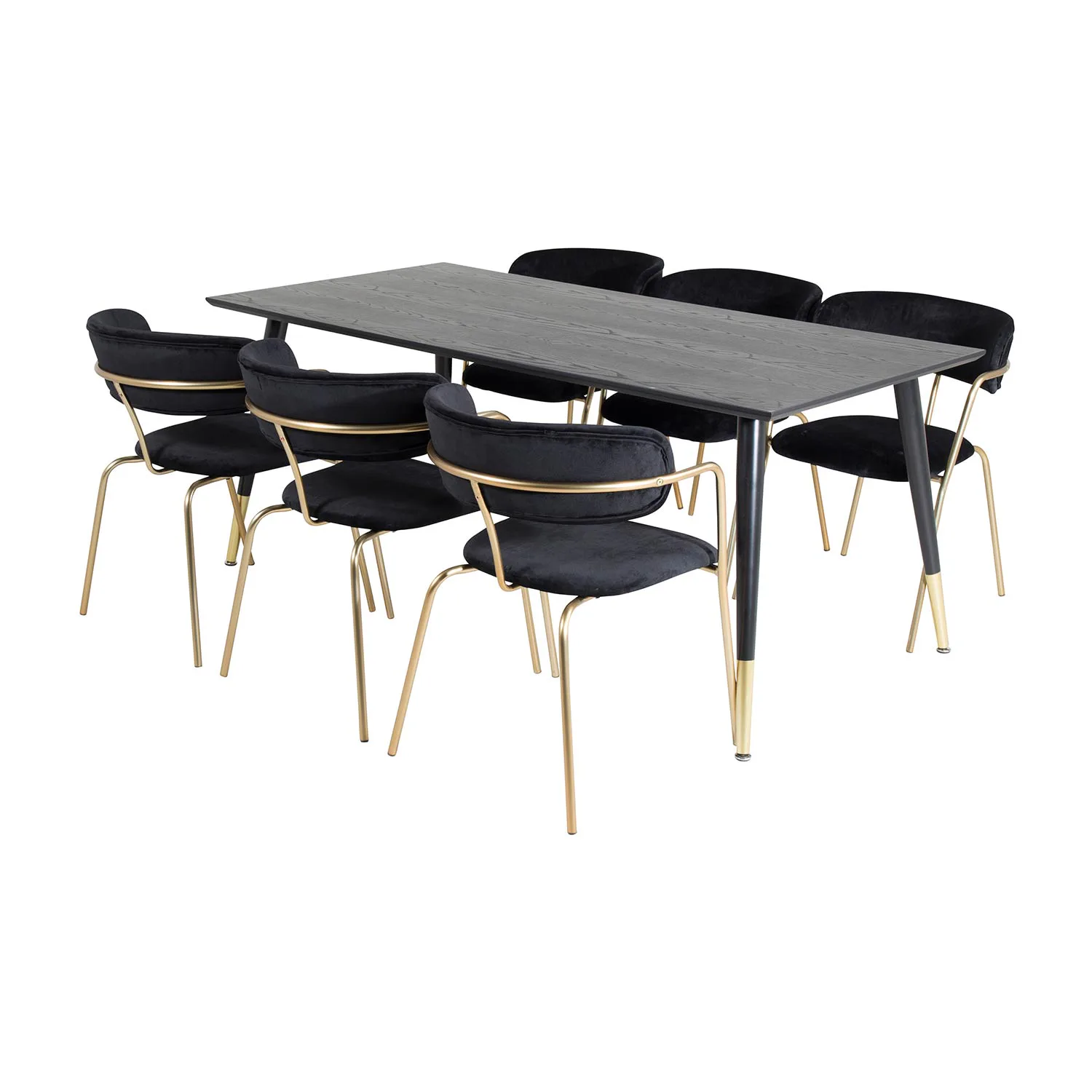 Svart/Mässing/Svart