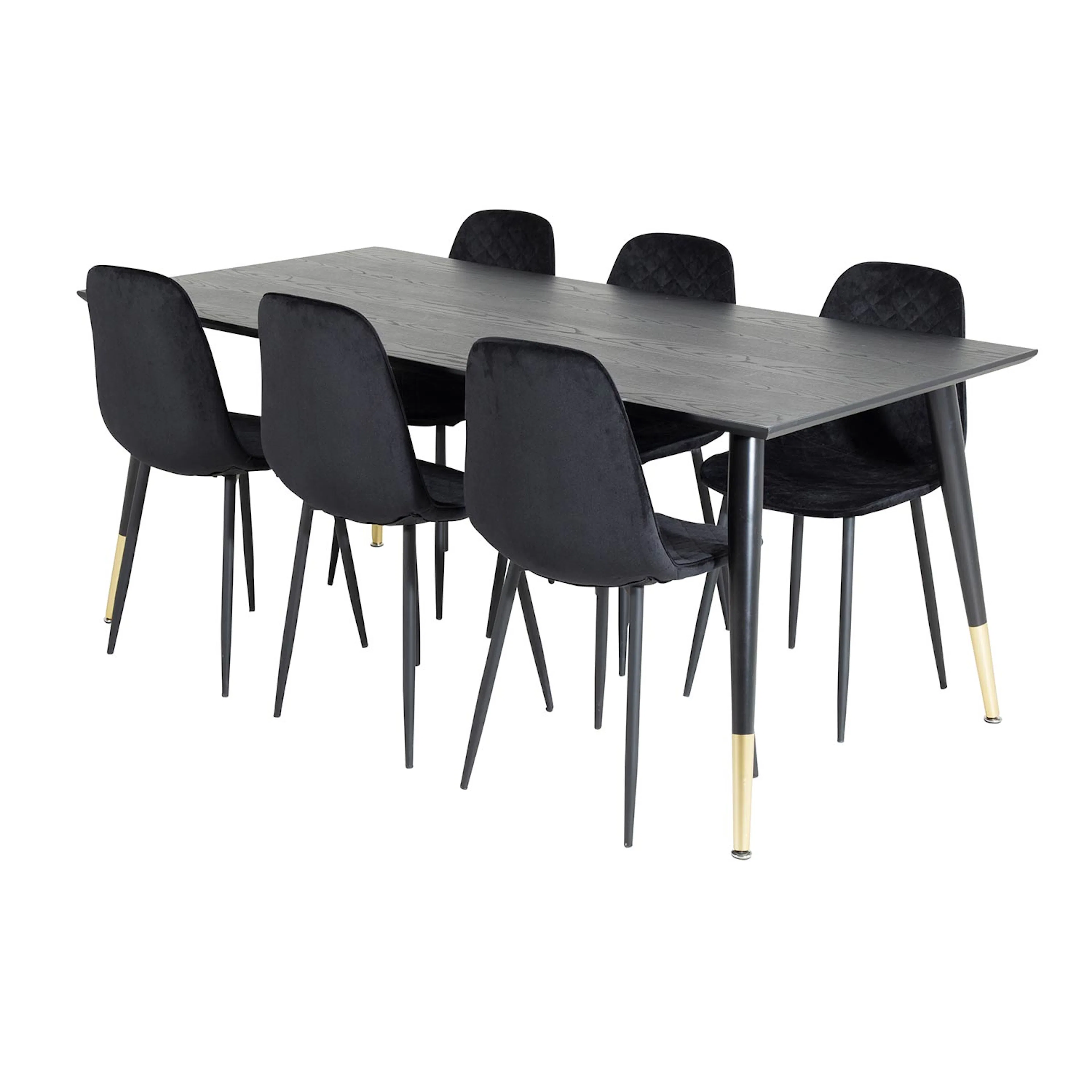 Svart/Mässing/Svart