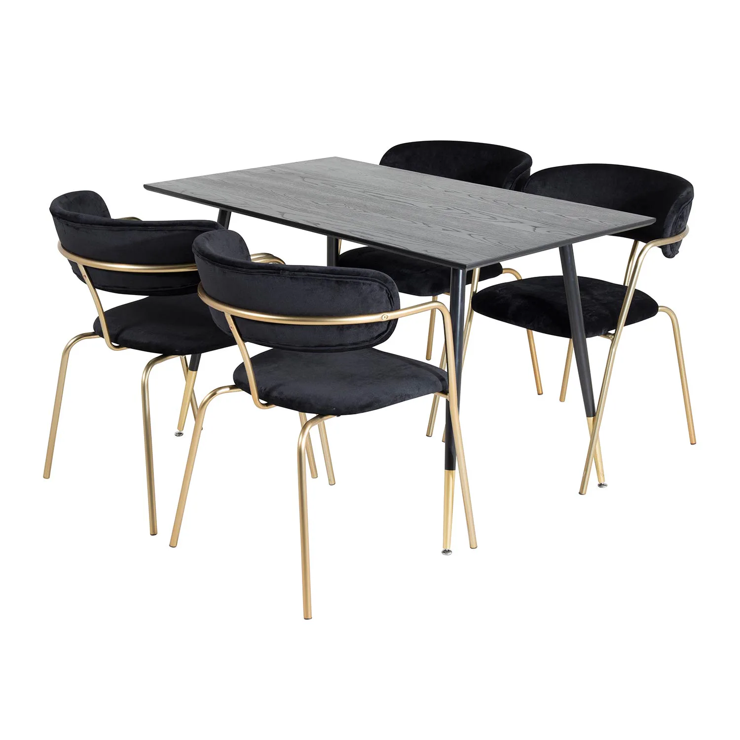 Svart/Mässing/Svart/Mässing