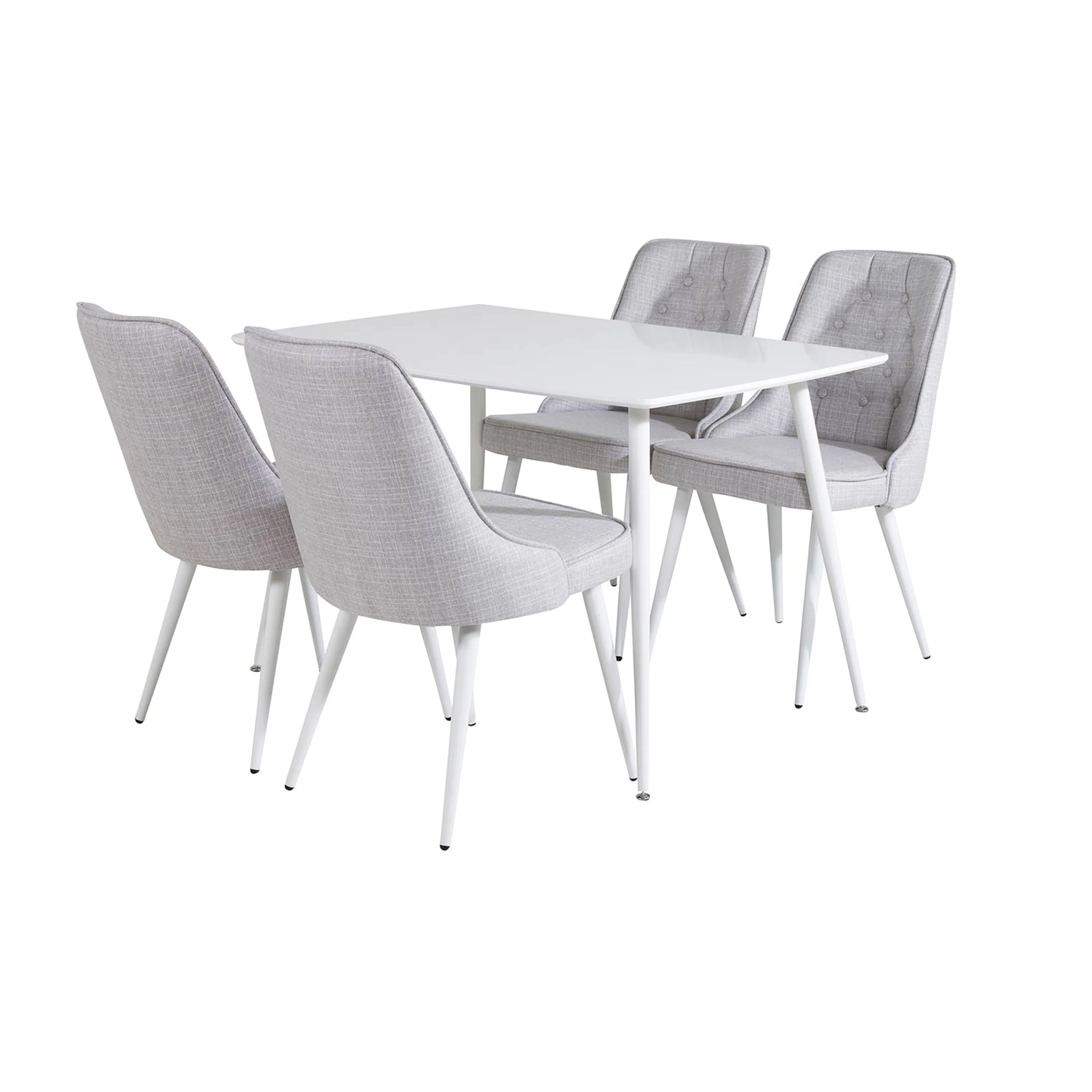 Matgrupp Venture Home Pobbie med 4 Vera Stolar Polyestertyg