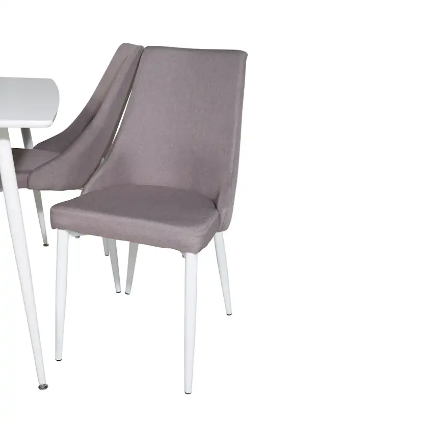 Matgrupp Venture Home Pobbie med 4 Laura Stolar Polyestertyg