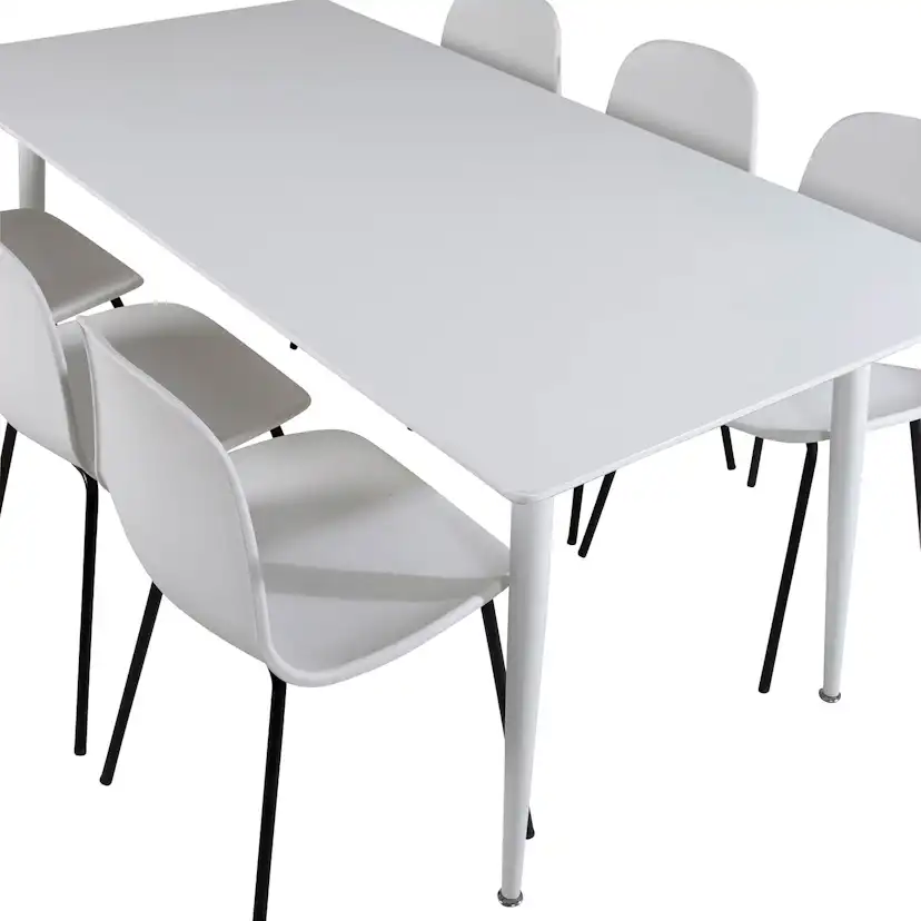 Matgrupp Venture Home Pobbie med 6 Ardi Stolar