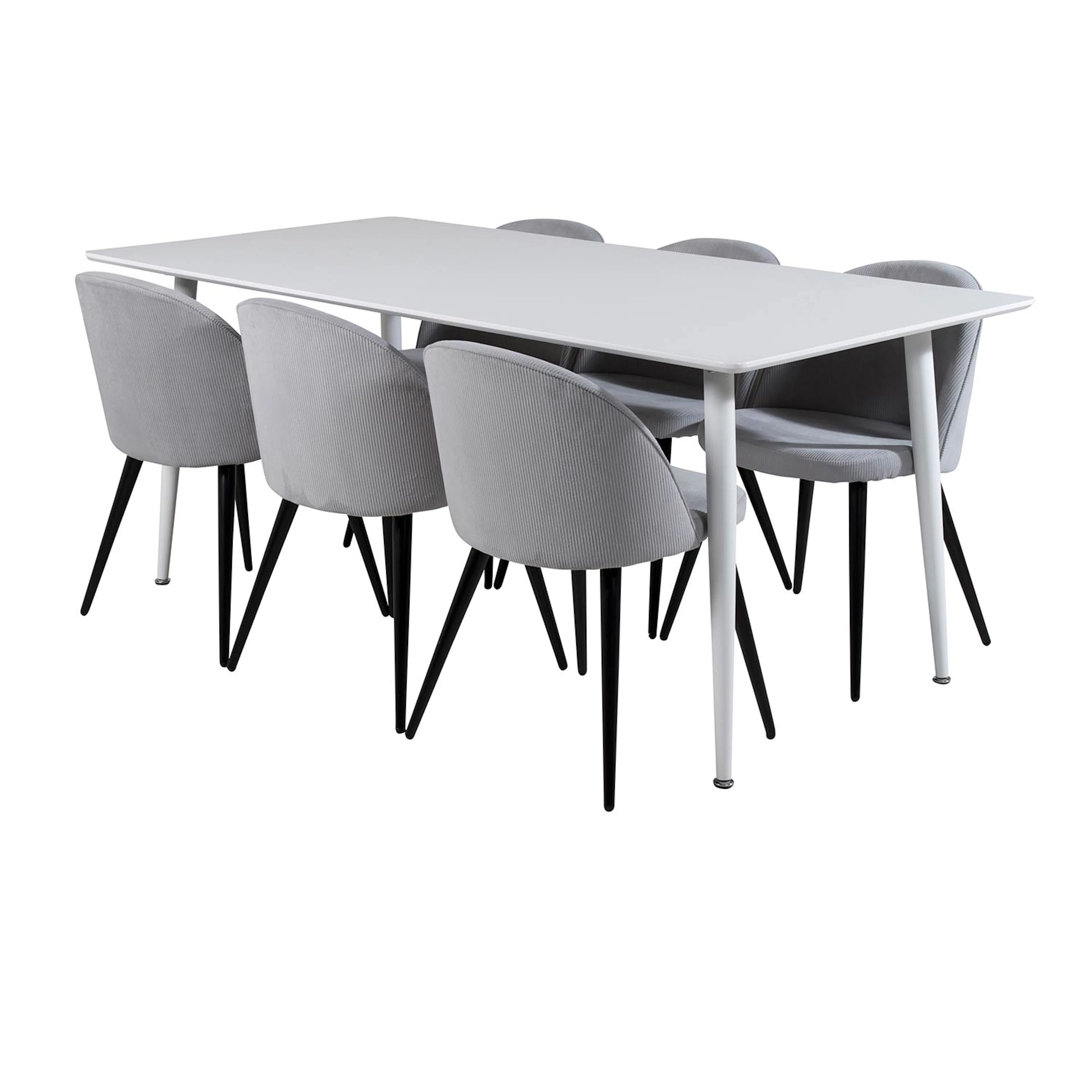 Matgrupp Venture Home Pobbie med 6 Valentina Stolar Manchester