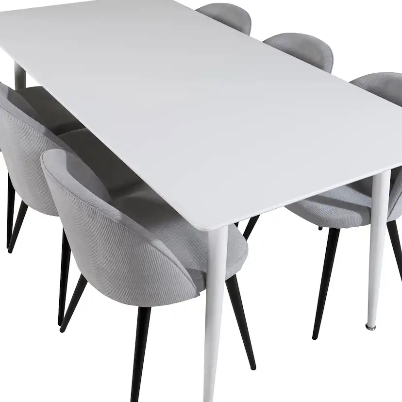 Matgrupp Venture Home Pobbie med 6 Valentina Stolar Manchester