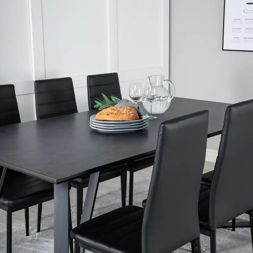 Matgrupp Venture Home Madde med 6 Sly Stolar