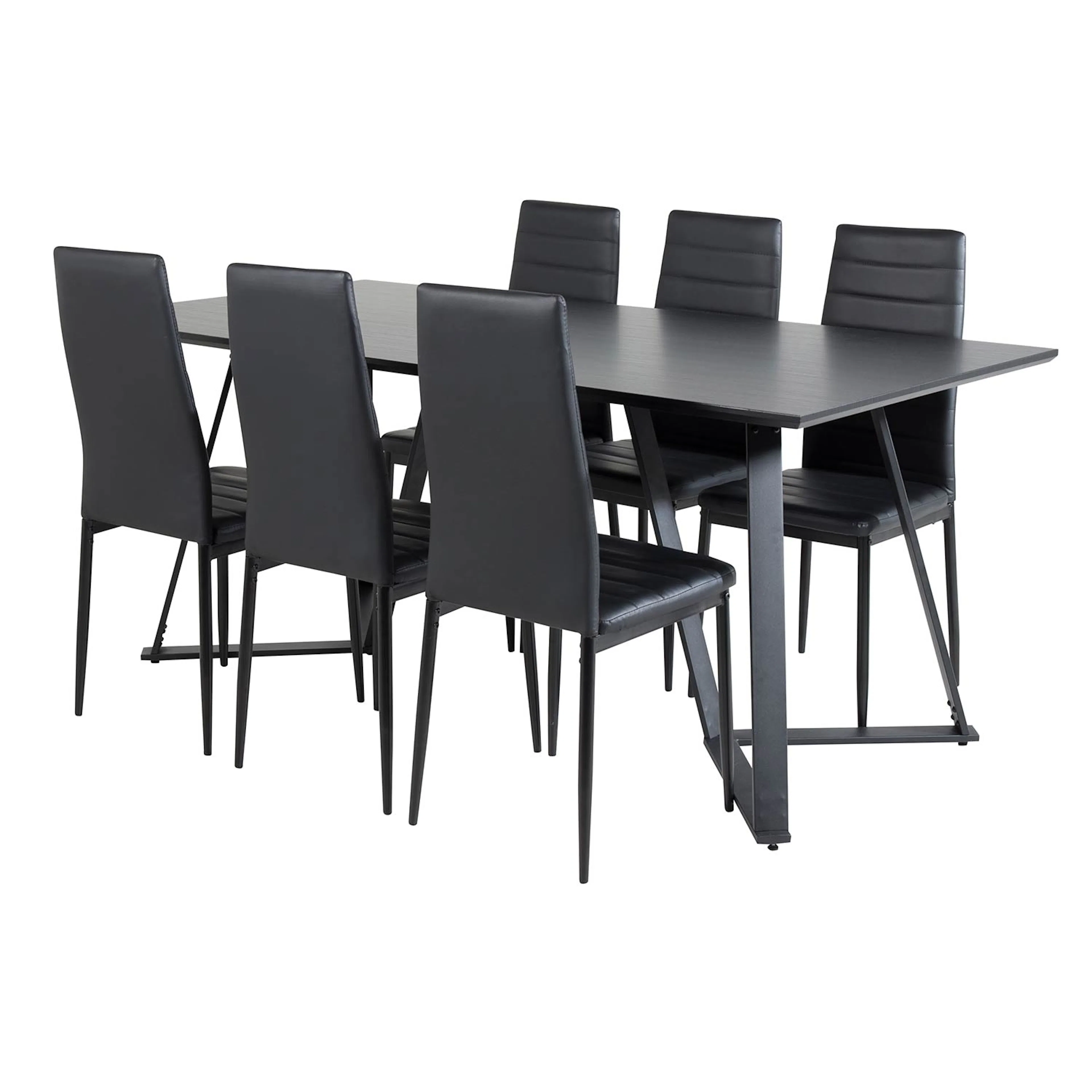 Matgrupp Venture Home Madde med 6 Sly Stolar