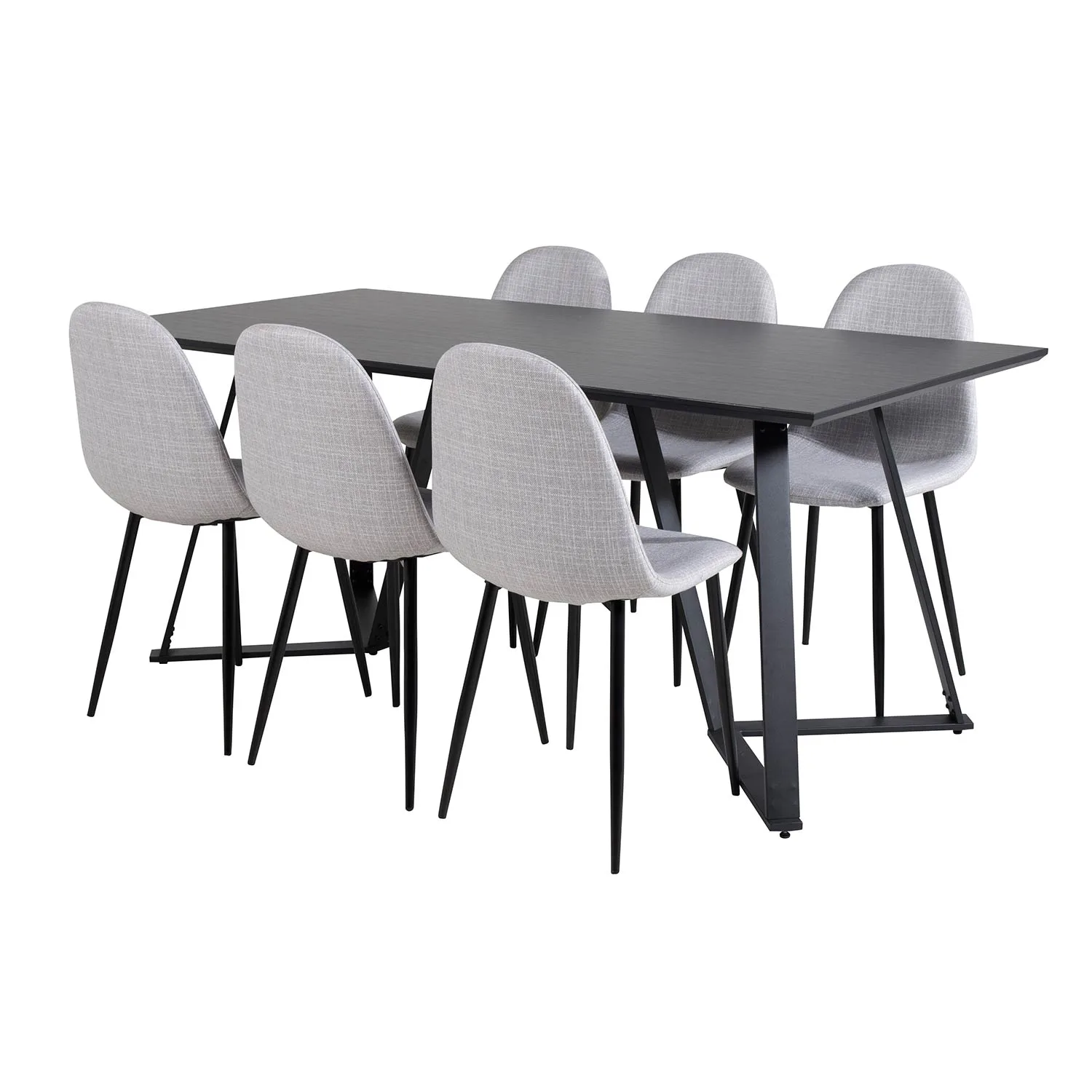 Svart/Ljusgrå/Svart