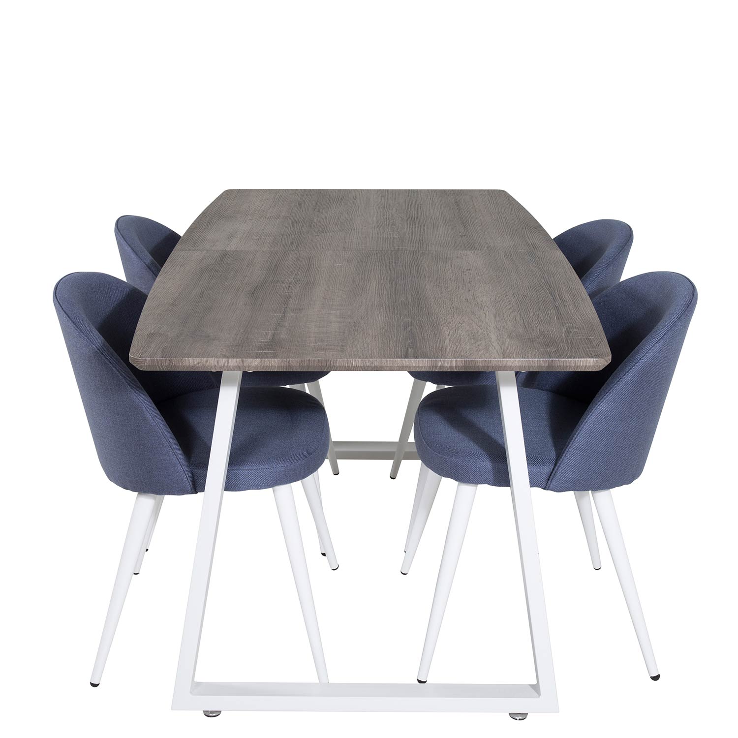 Matgrupp Venture Home Ina med 4 Valentina Stolar Polyestertyg