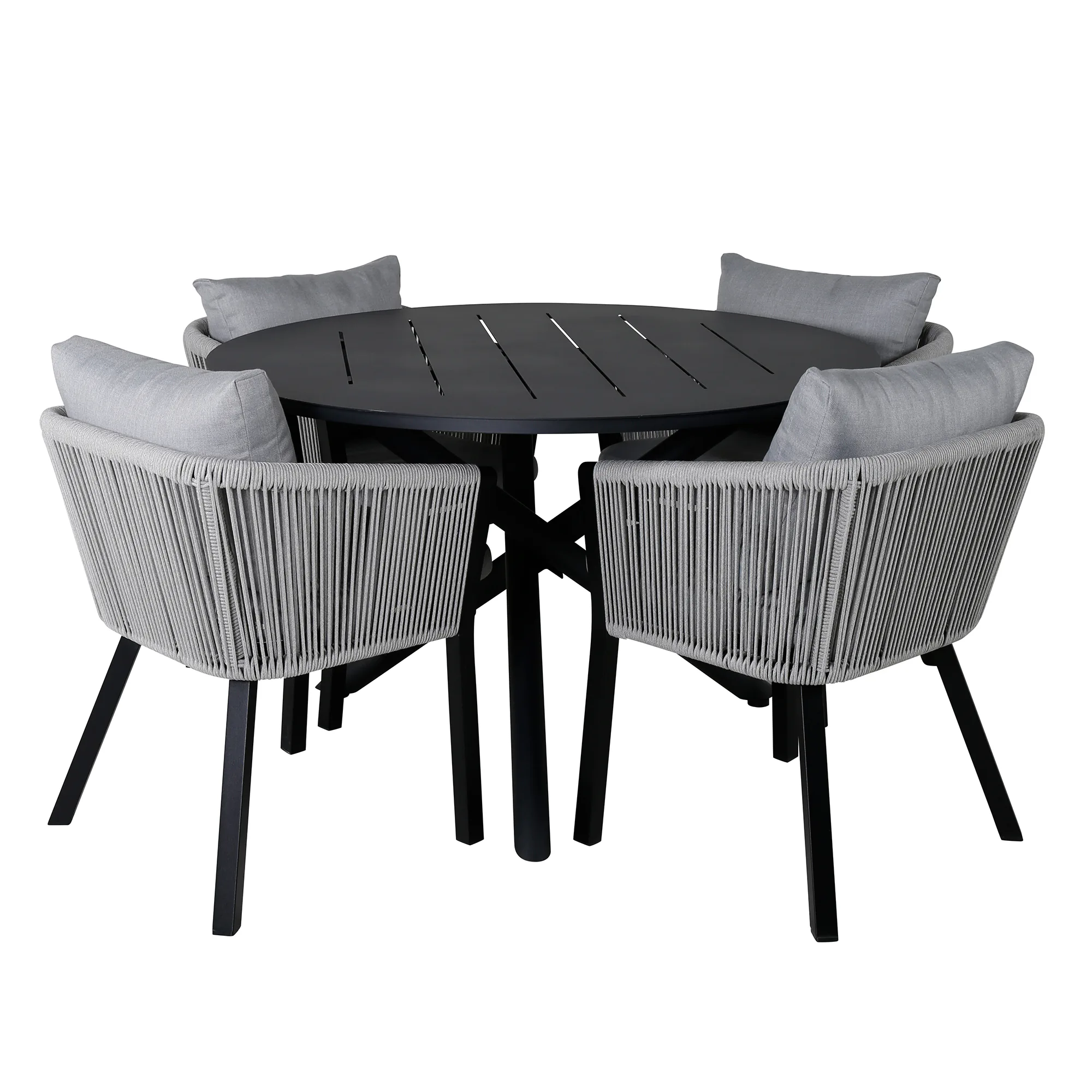 Matgrupp Venture Home Alma med 4 Virya Stolar