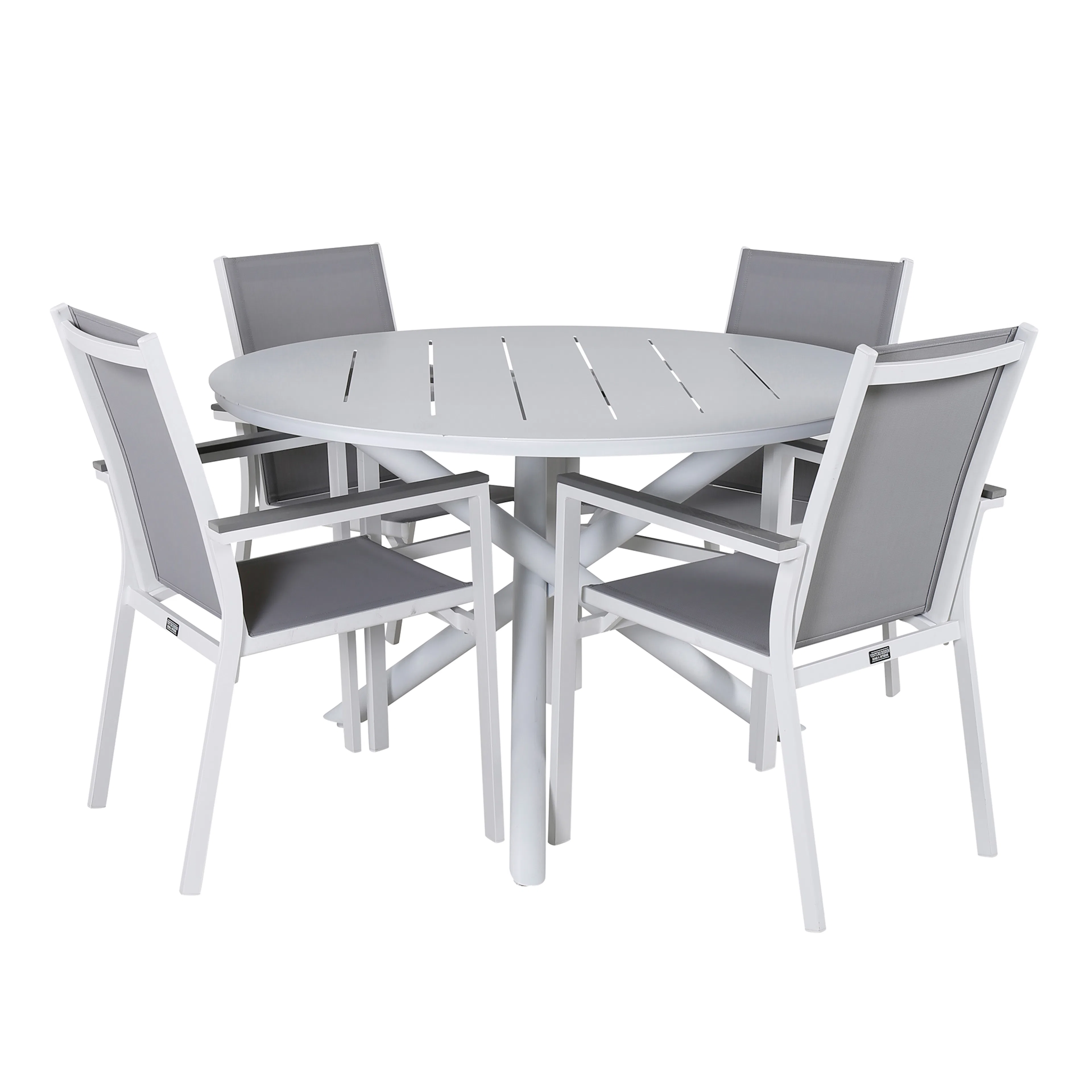 Matgrupp Venture Home Ande med 4 Pussel Matstolar