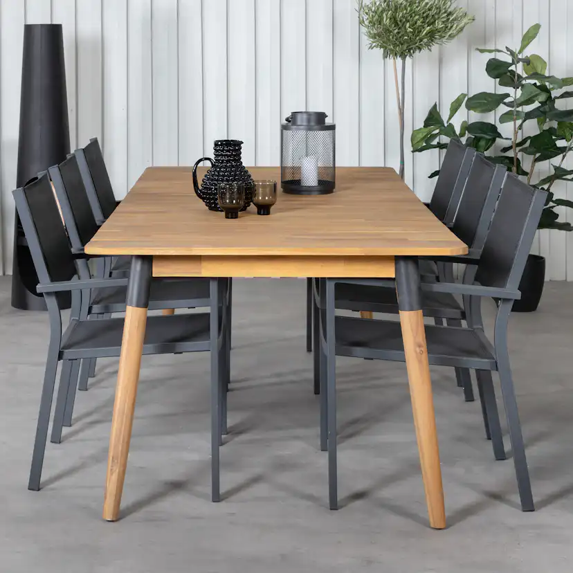 Matgrupp Venture Home Julle med 6 Cubb Matstolar