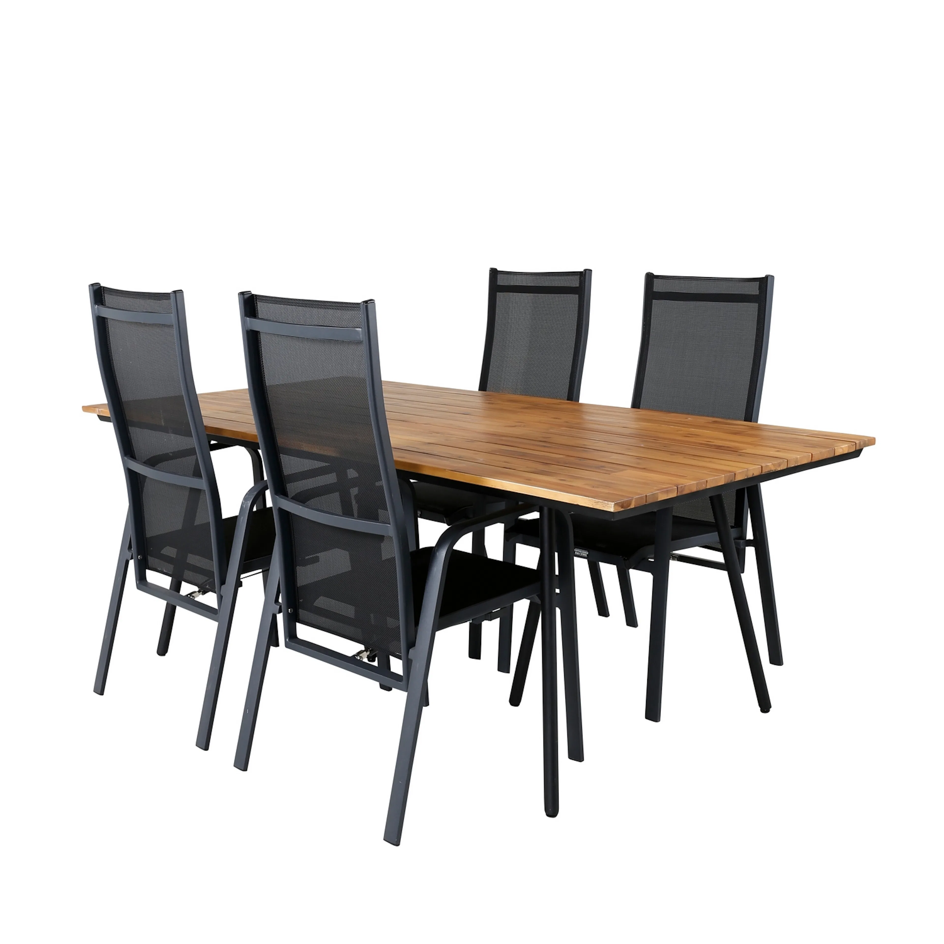 Matgrupp Venture Home Chane med 4 Curz Matstolar