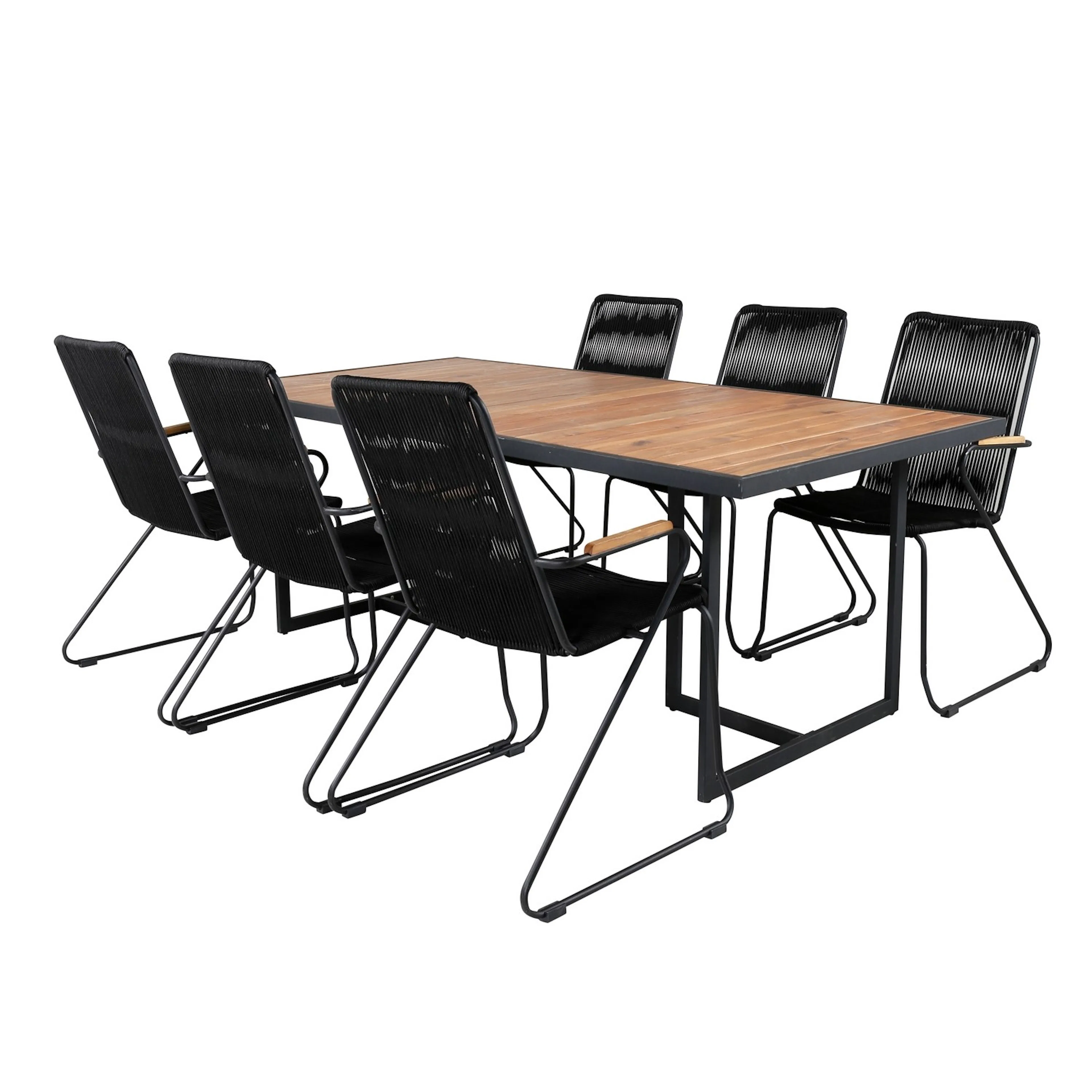 Matgrupp Venture Home King med 6 Billy Karmstolar