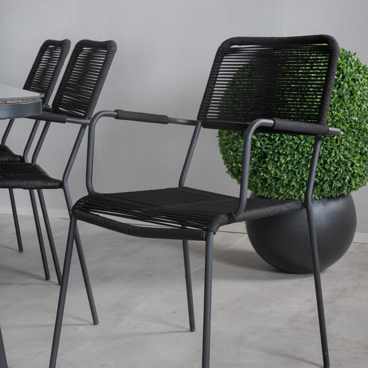 Matgrupp Venture Home Peoria med 6 Leon Matstolar