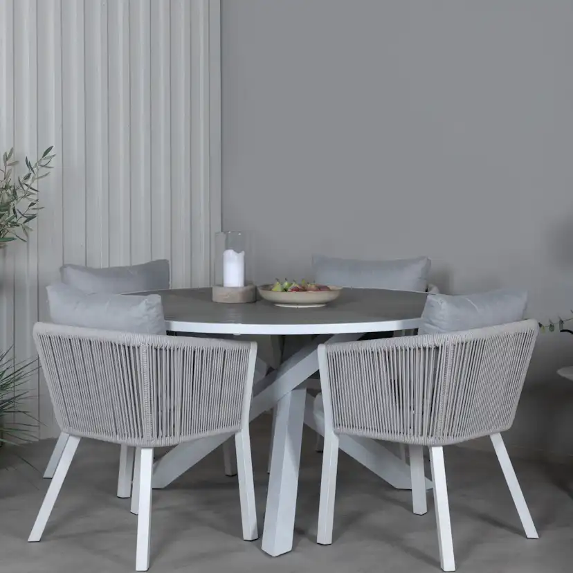 Matgrupp Venture Home Pincy med 4 Virya Matstolar