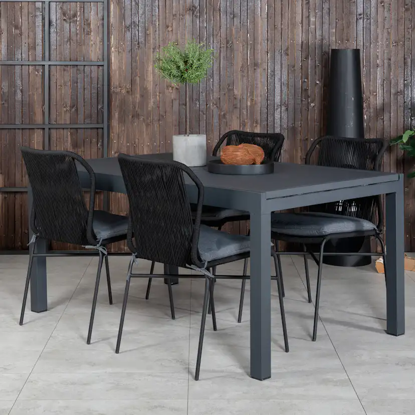 Matgrupp Venture Home Marbella med 4 Julle Stolar