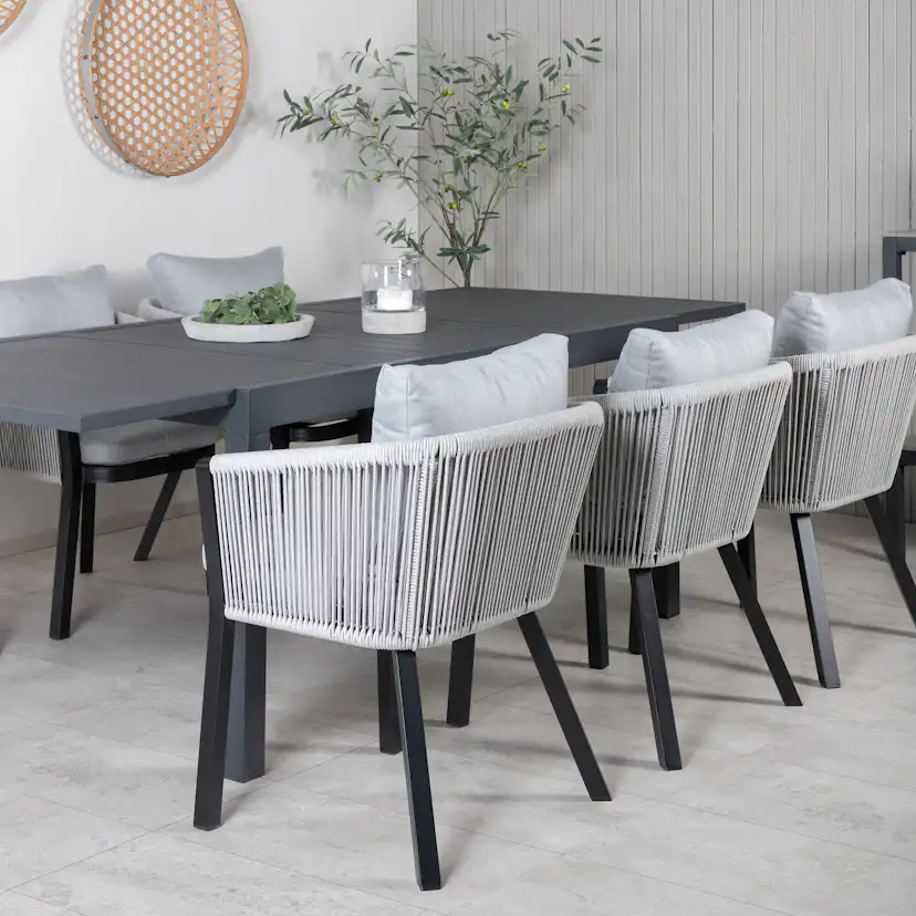 Matgrupp Venture Home Marbella med 6 Veny Stolar