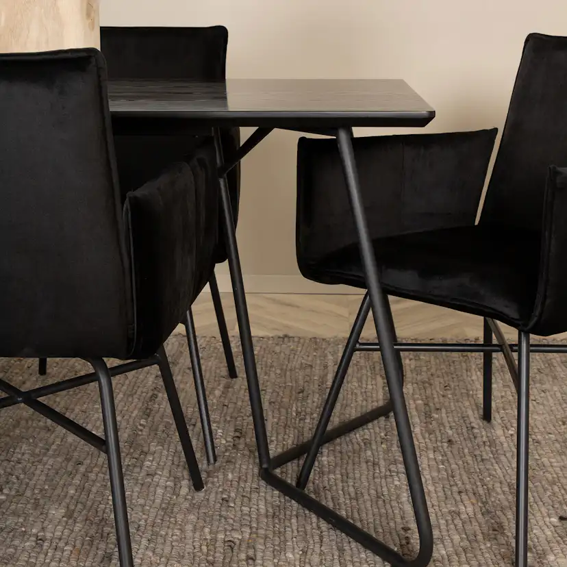 Matgrupp Venture Home Peggy med 6 Petra stolar