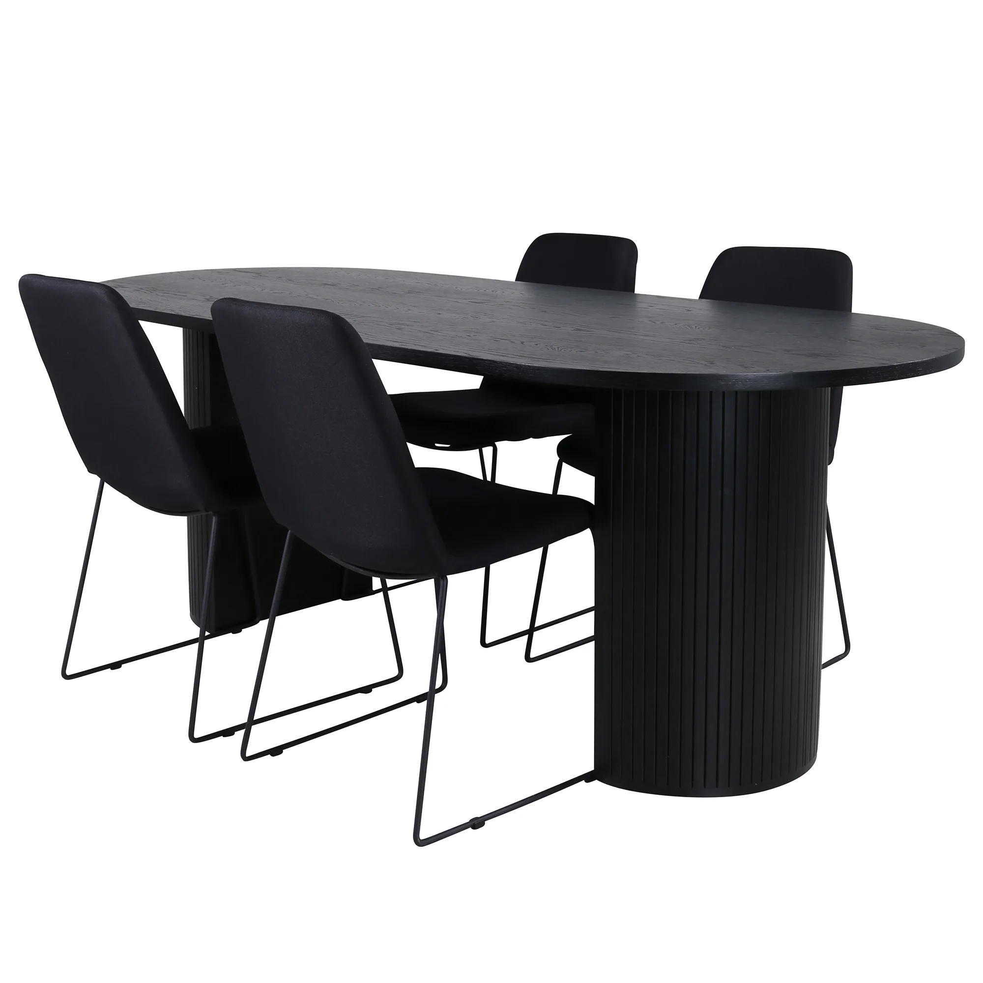 Matgrupp Venture Home Bianca med 4 Muscot Stolar