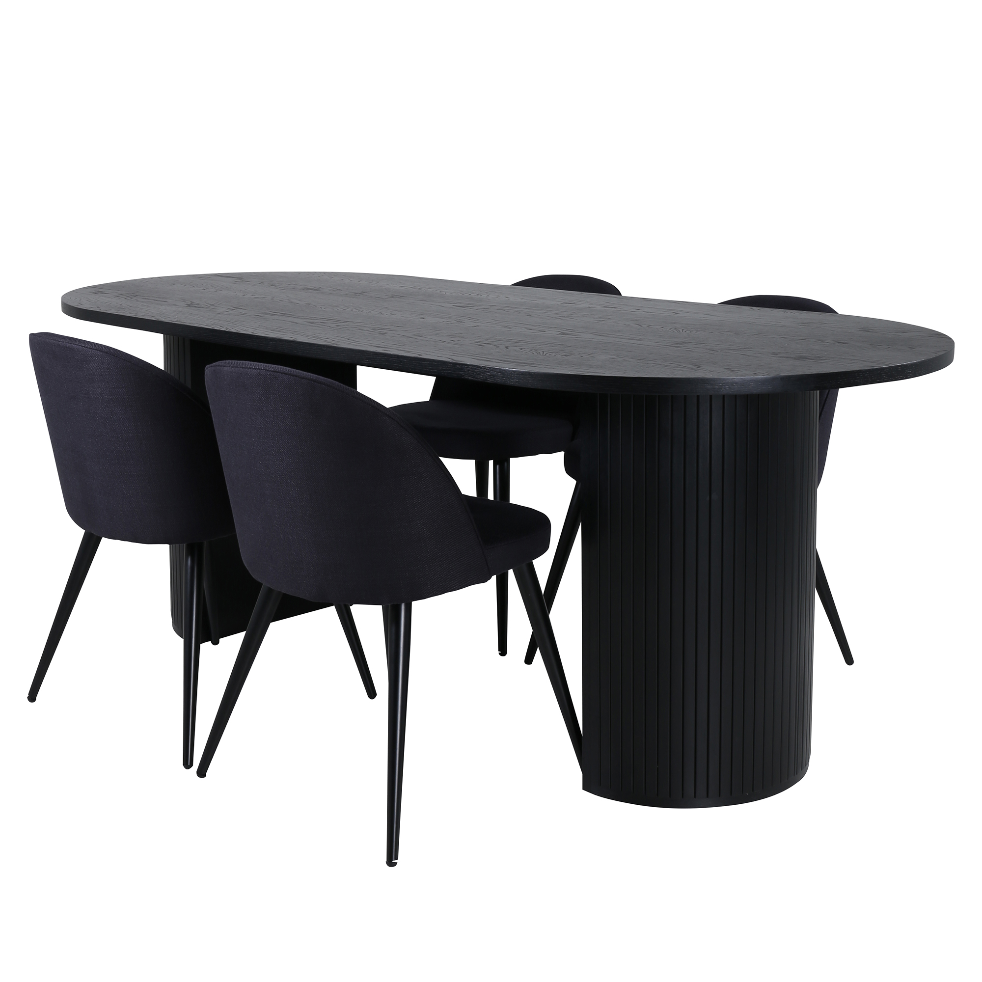 Matgrupp Venture Home Bianca med 4 Valentina Stolar