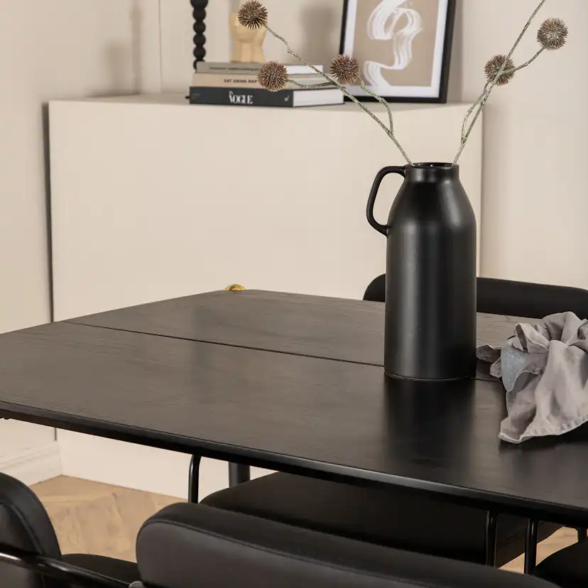 Matgrupp Venture Home Paris matbord och Tjärö matstol