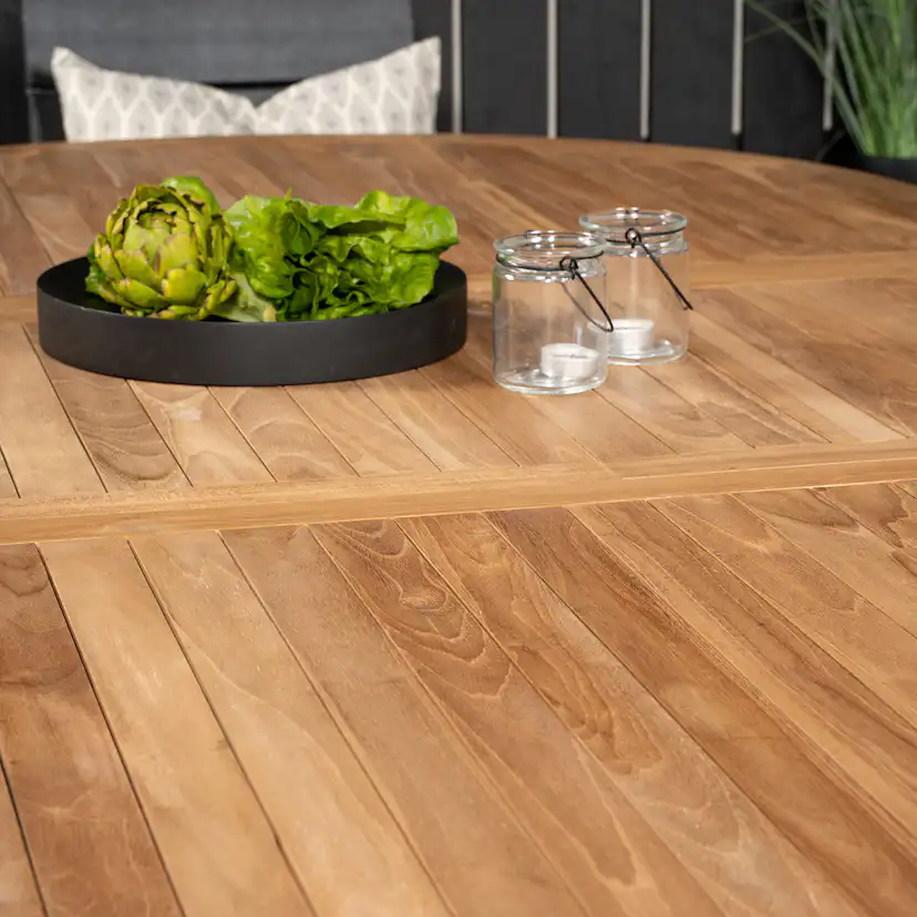 Matgrupp Utomhus Venture Home Kenya 180-240x120 Teak med 8 Levels KarmTrädgårdsstolar