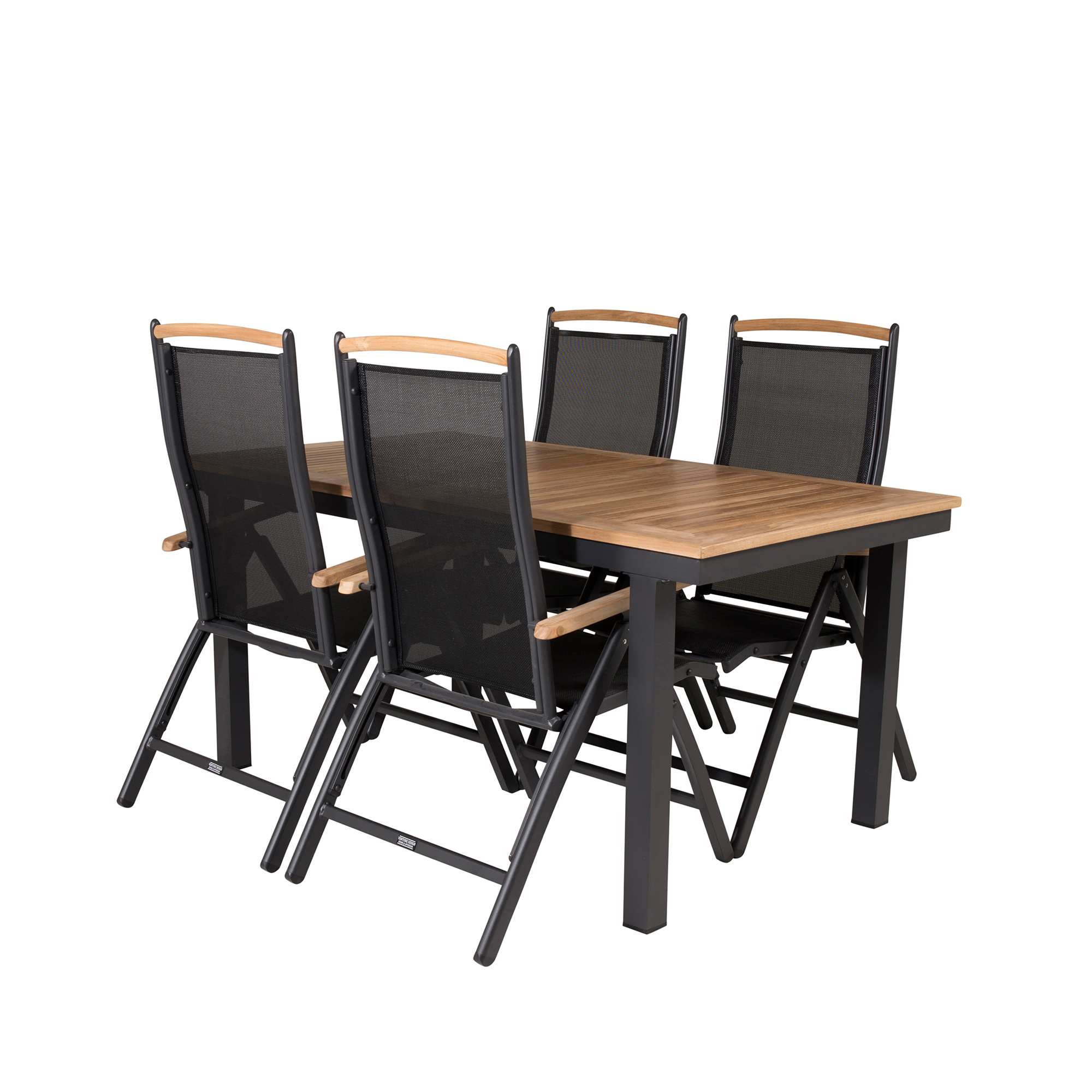 Matgrupp Venture Home Perla 160/240 med 4 Stolar