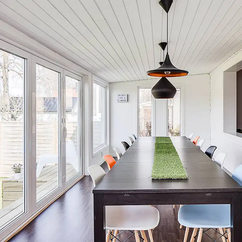 Vikdörr Vilenta Sälen PVC 5-Delat