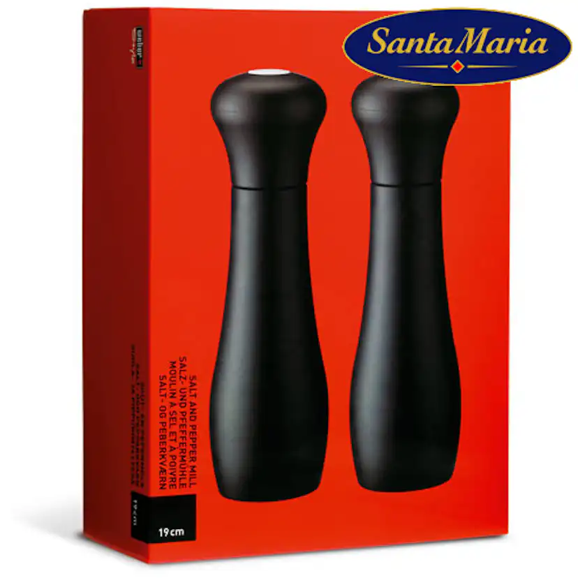 Salt- och Pepparkvarn Weber Style Svart
